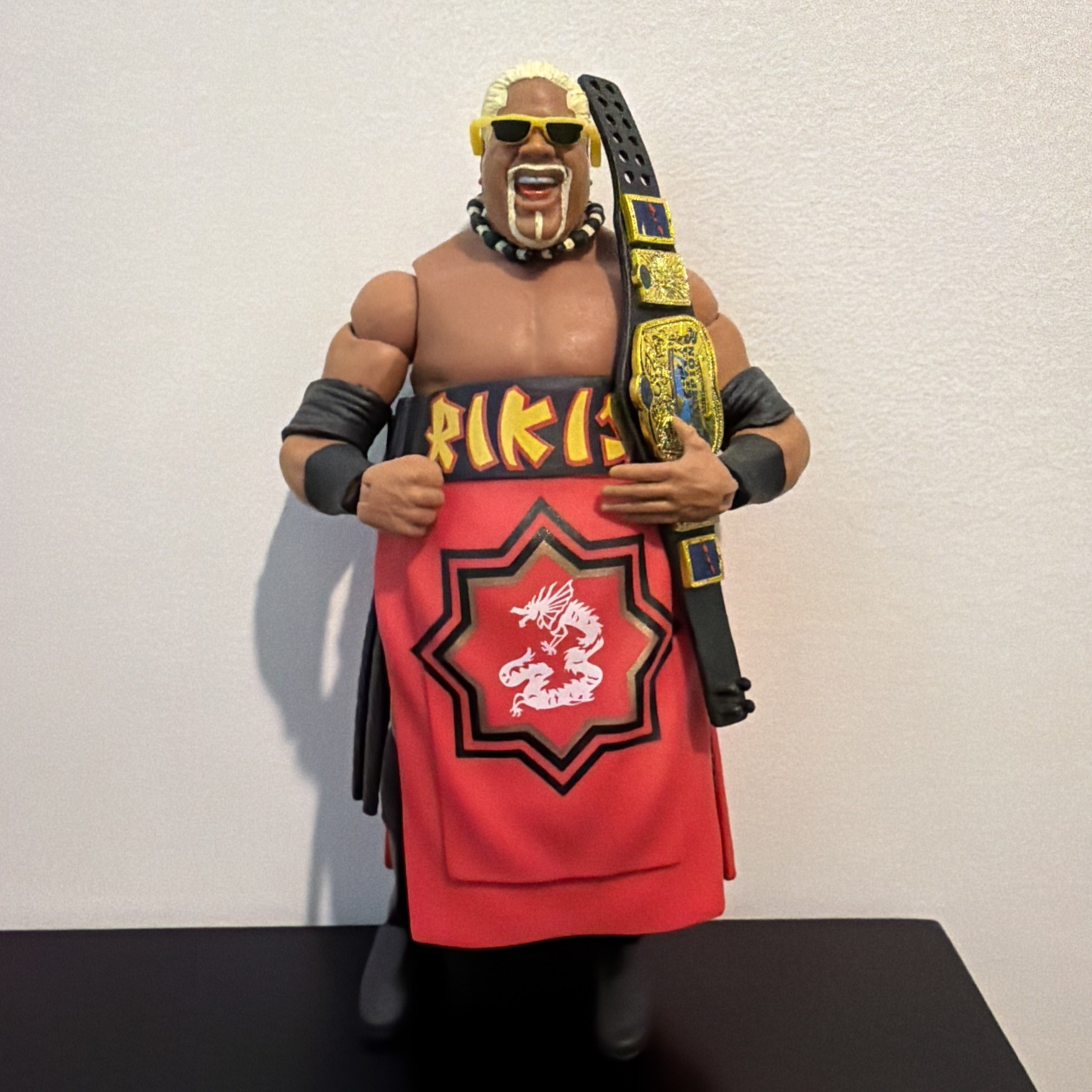 WWE Elite From the Vault series 2 Rikishi Ringside Exclusive Figure – Loose