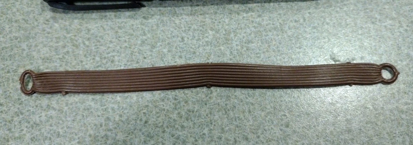 1960’s-70’s Marx Johnny West Brown Cinch Strap for Saddle Nice Cond #1