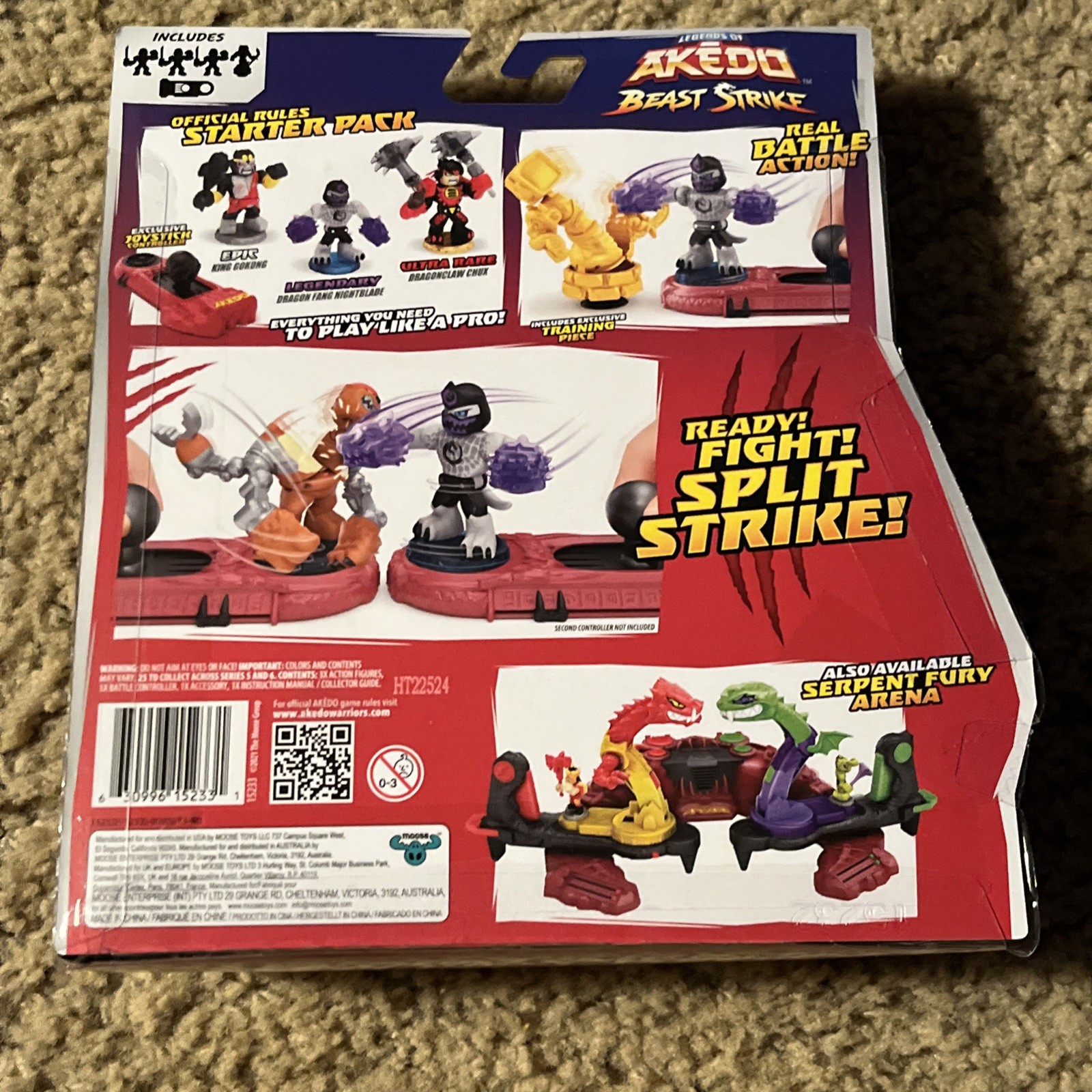 Legends of Akedo Ninja Fury NINJA BATTLE PACK 2 Beast Strikes official packs NEW