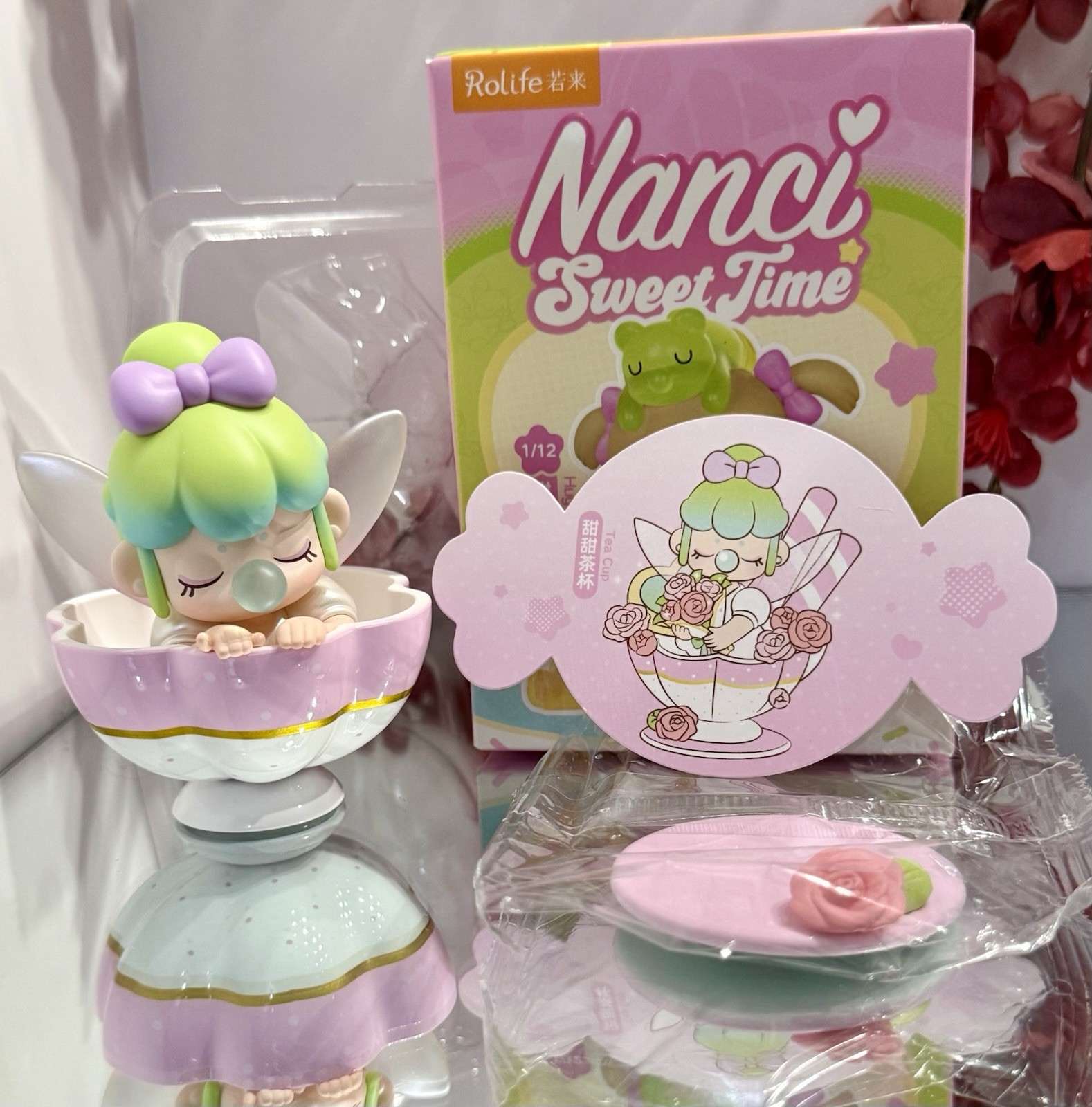 Rolife Nanci Sweet Time Tea Cup Series Confirmed Blind Box USA Authentic NEW