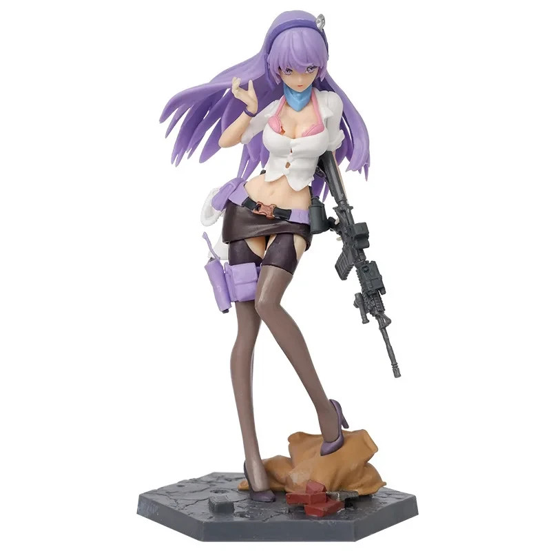 New 22CM Game Anime Girl PVC Figure Model Statue Plastic statue