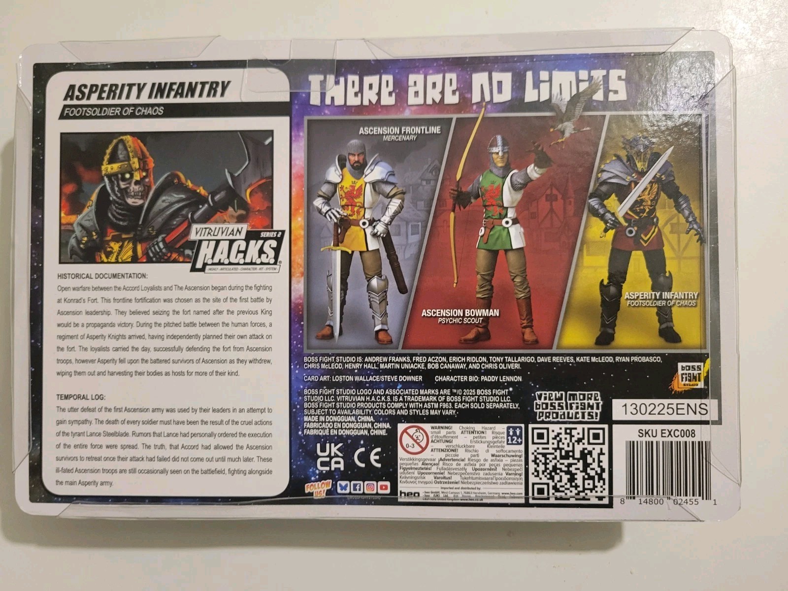 Boss Fight Studios Asperity Infantry. Footsoldier of Chaos3.75