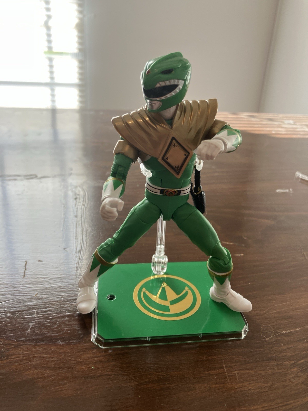 mighty morphin power rangers lightning collection Green Ranger Stand