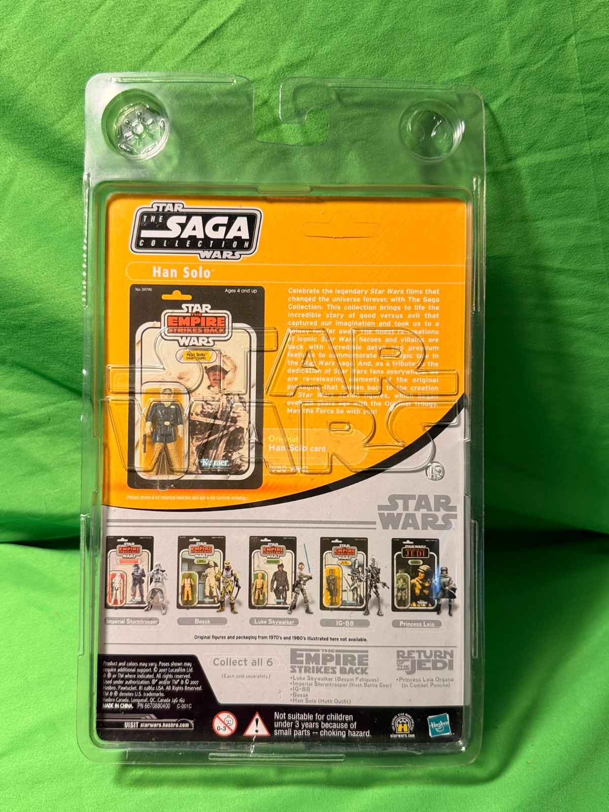 Star Wars The Saga Collection Empire Strikes Back Han Solo Hoth