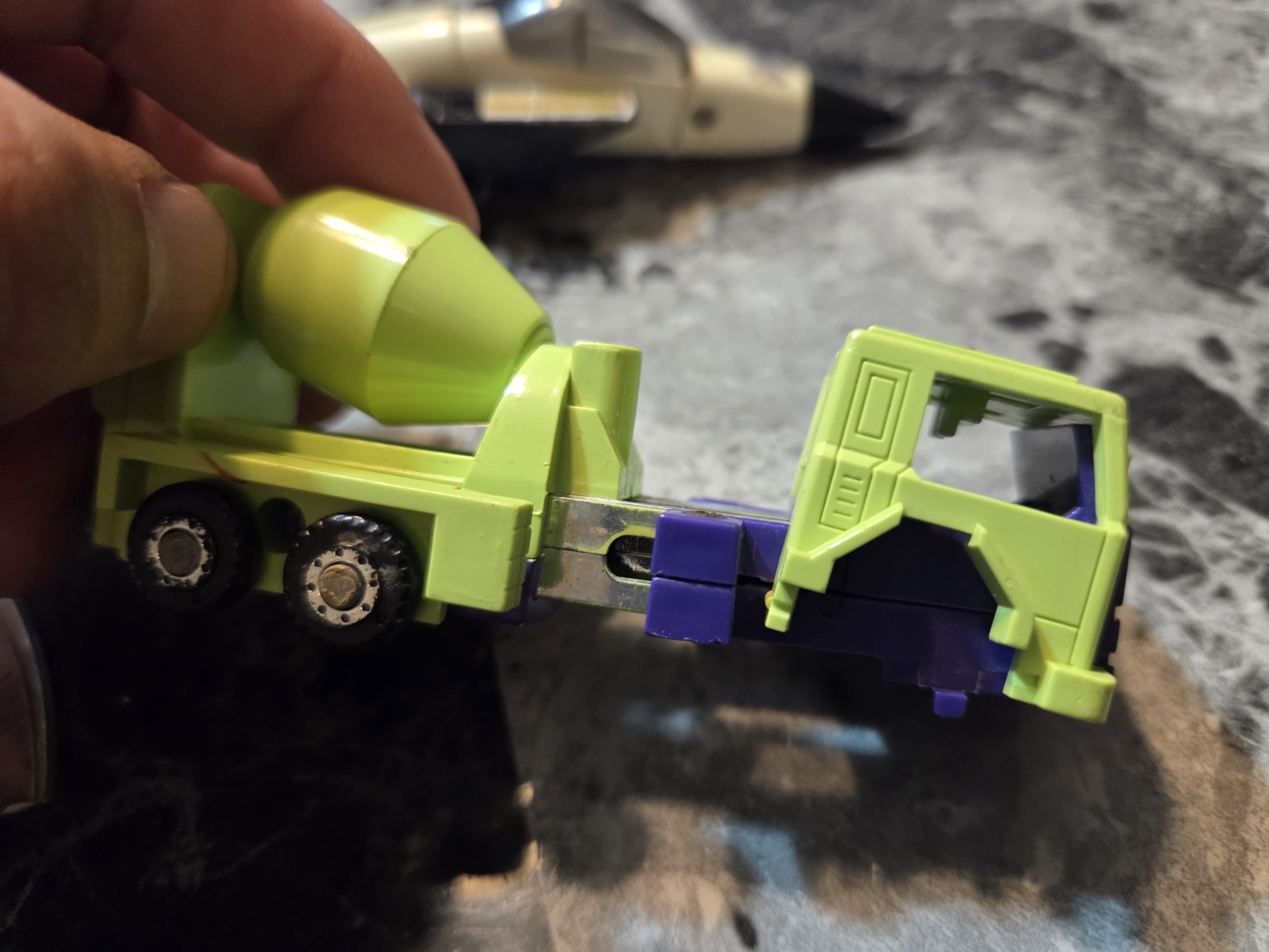 1980s G1 Transformers 3 Figures/parts. Swoop- Mix MASTER- RAMJET