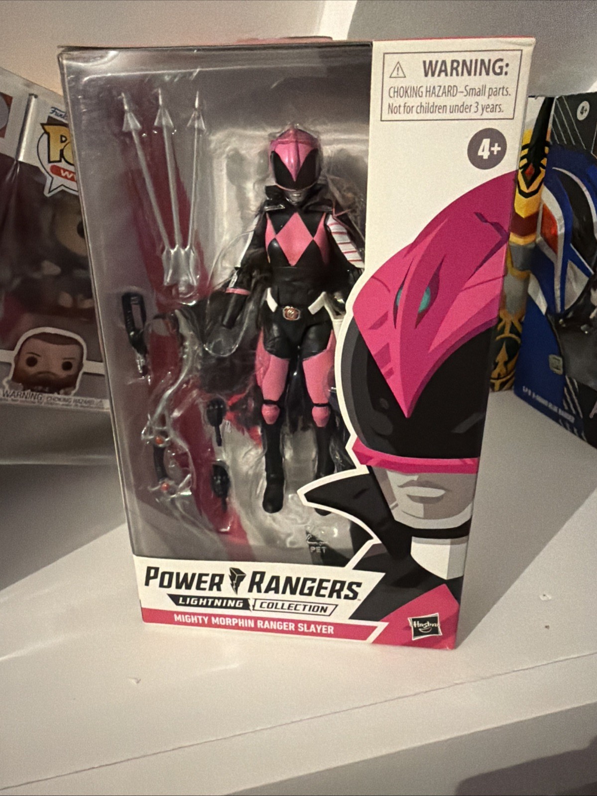 Power Rangers Lightning Collection Mighty Morphin Ranger Slayer Pink Hasbro NISP