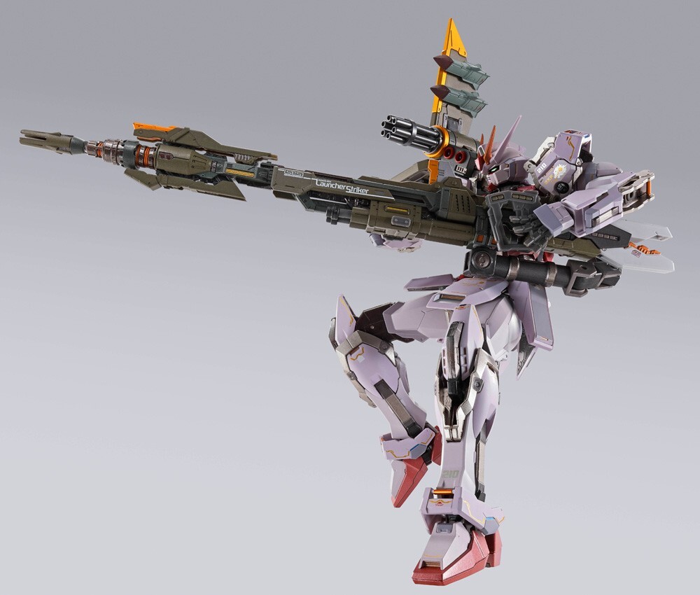 Metal Build Strike Gundam Sword Launcher Striker Set Heliopolis Roll Out Ver. US