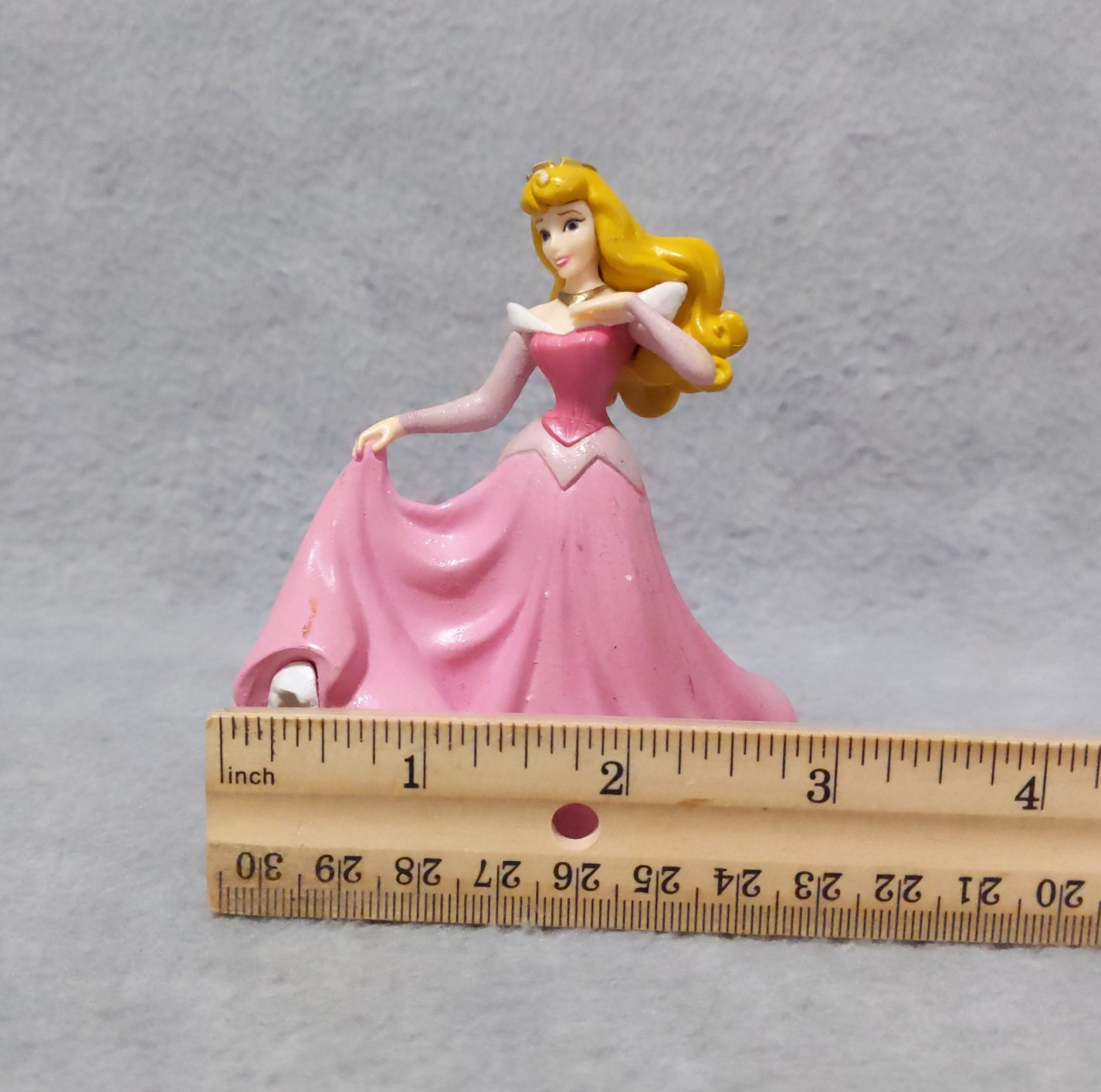 Disney Princess Cake Topper Aurora Ariel Belle 4″ Figurines