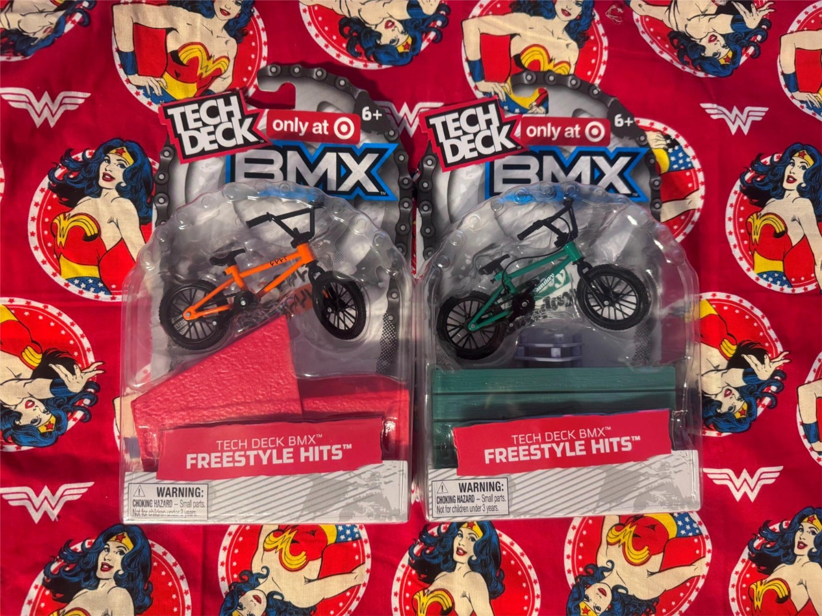 TECH DECK BMX FREESTYLE HITS CULT & SUNDAY FINGER BIKE SET OF 2 TARGET EXCLUSIVE