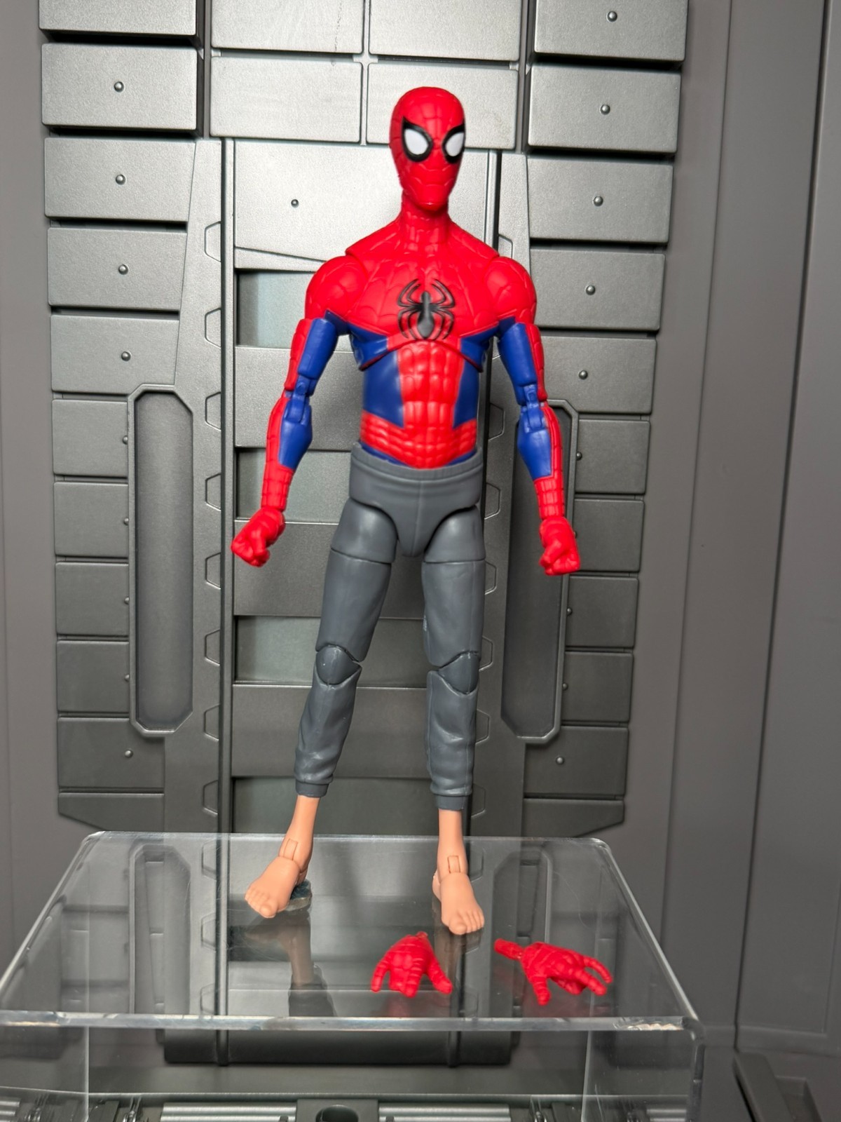 PETER B. PARKER Marvel Legends INTO THE SPIDER-VERSE 6″ Loose COMPLETE FIGURE