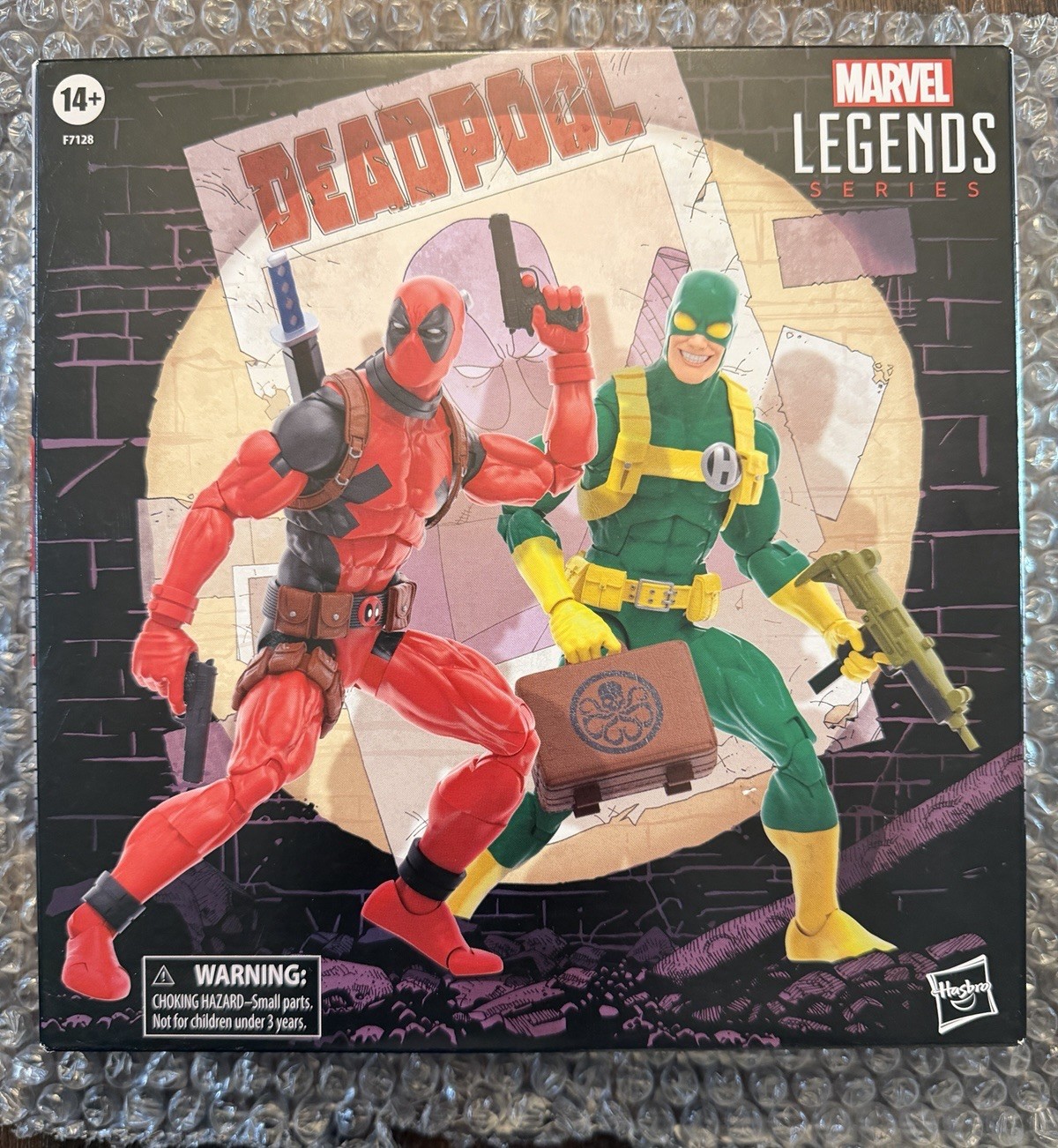 Hasbro Marvel Legends Deadpool and Hydra Bob 2-Pack SDCC Exclusive New Sealed