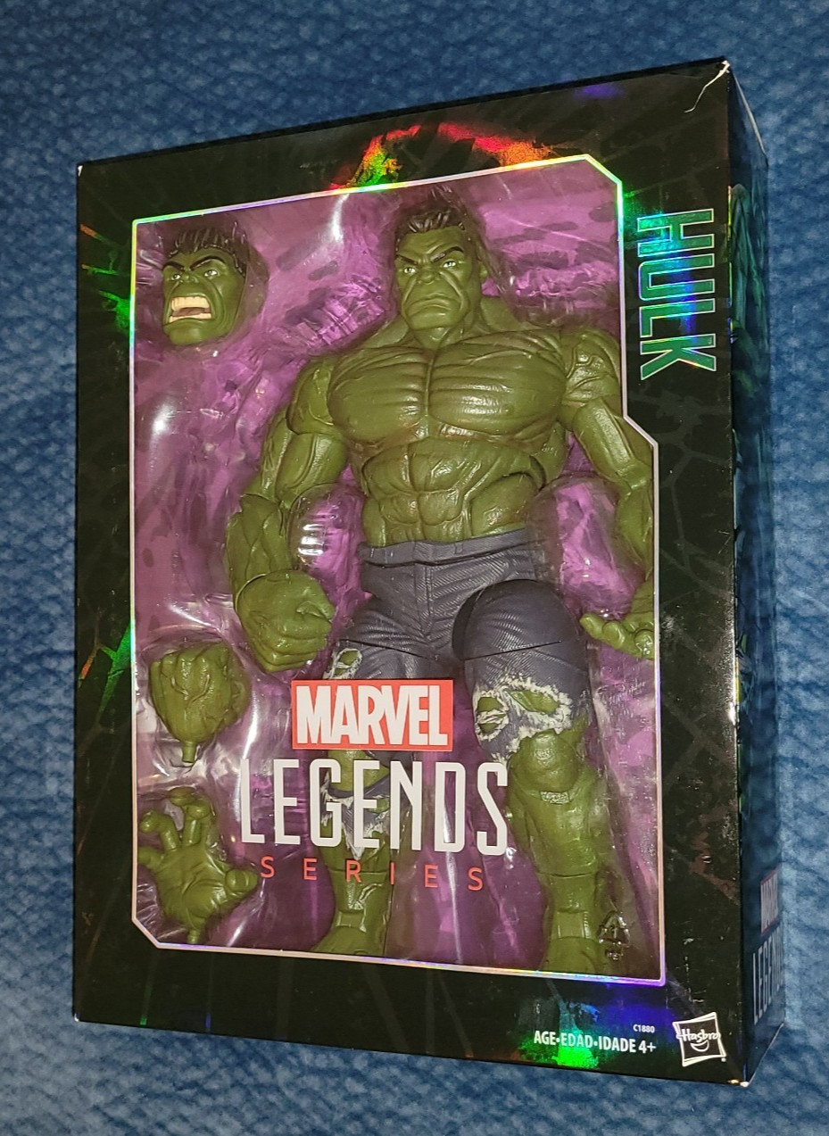 The HULK Marvel Legends Series 12″ Scale Action Figure MIB