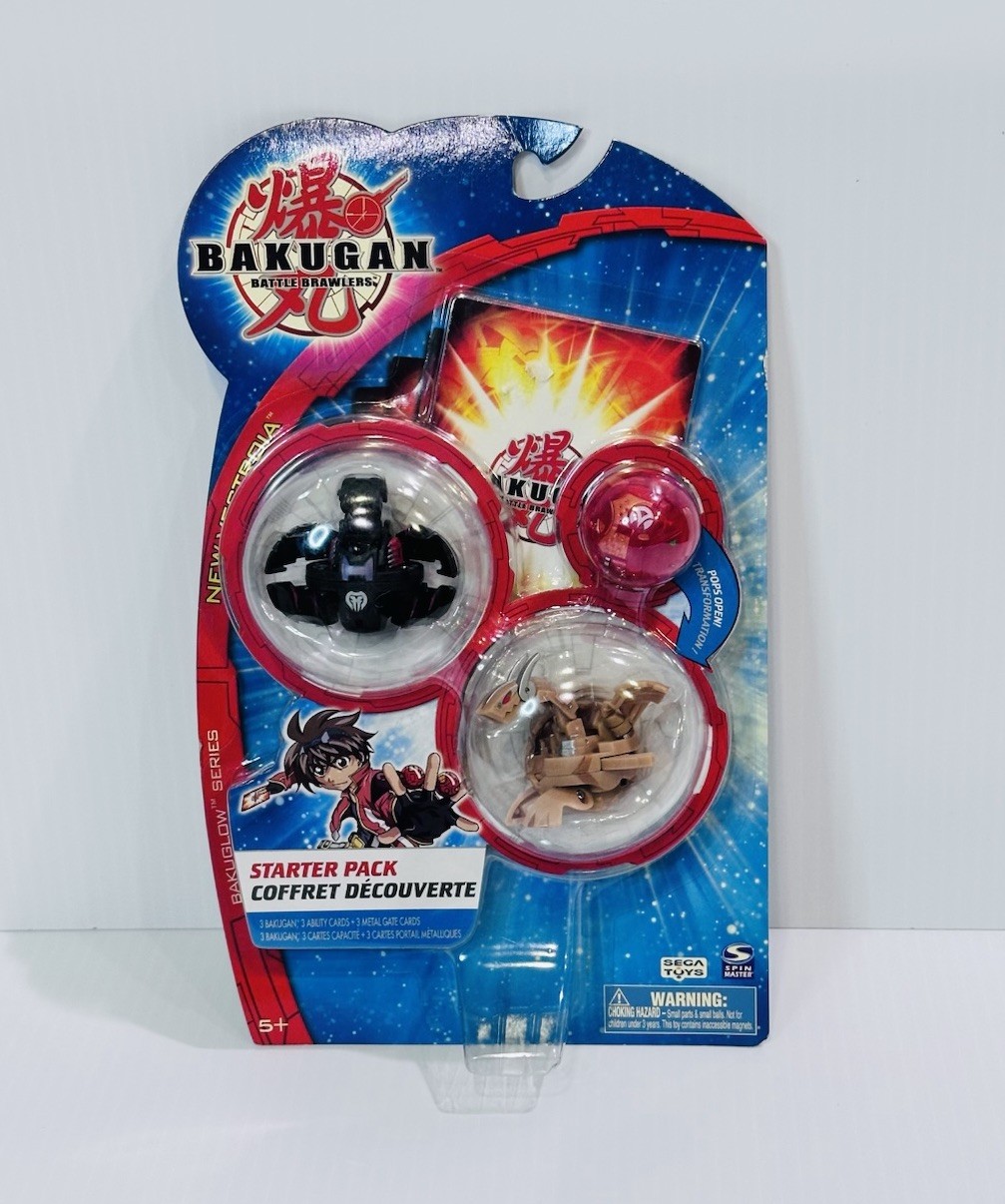 Bakugan Battle Brawlers Starter Pack Sega Toys Spin Master New Vestroia Bakuglow