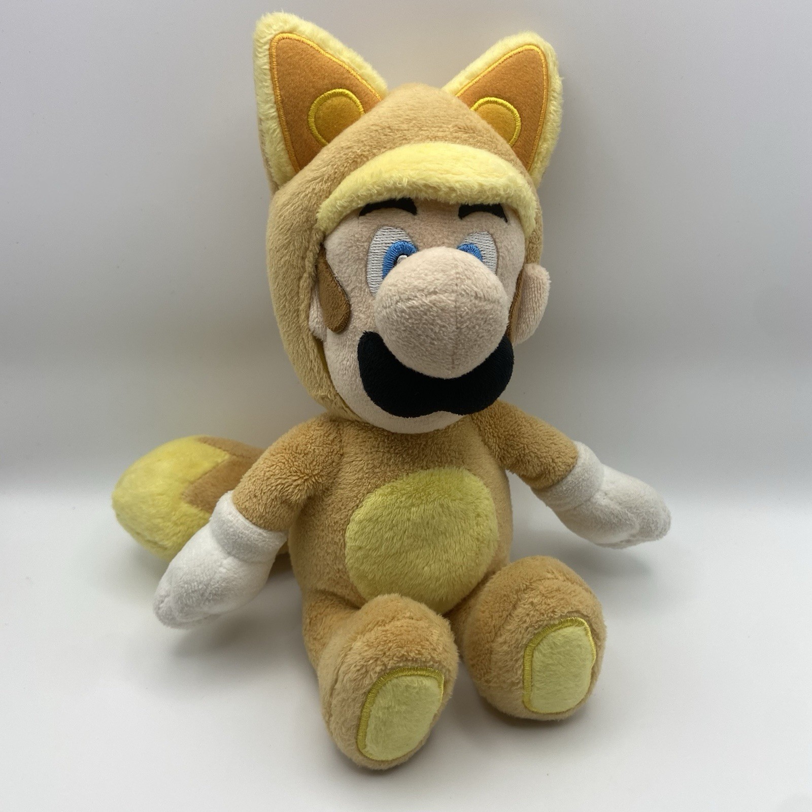 9″ Raccoon Tanooki Suit Super Mario Bros 3D Land Plush Toy Nintendo 2013