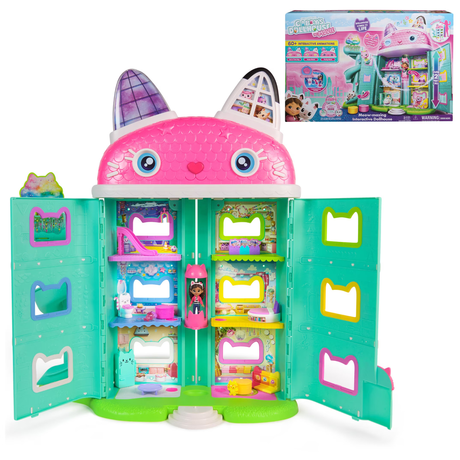 Gabby’s Dollhouse: The Movie, Meow-Mazing Interactive Dollhouse