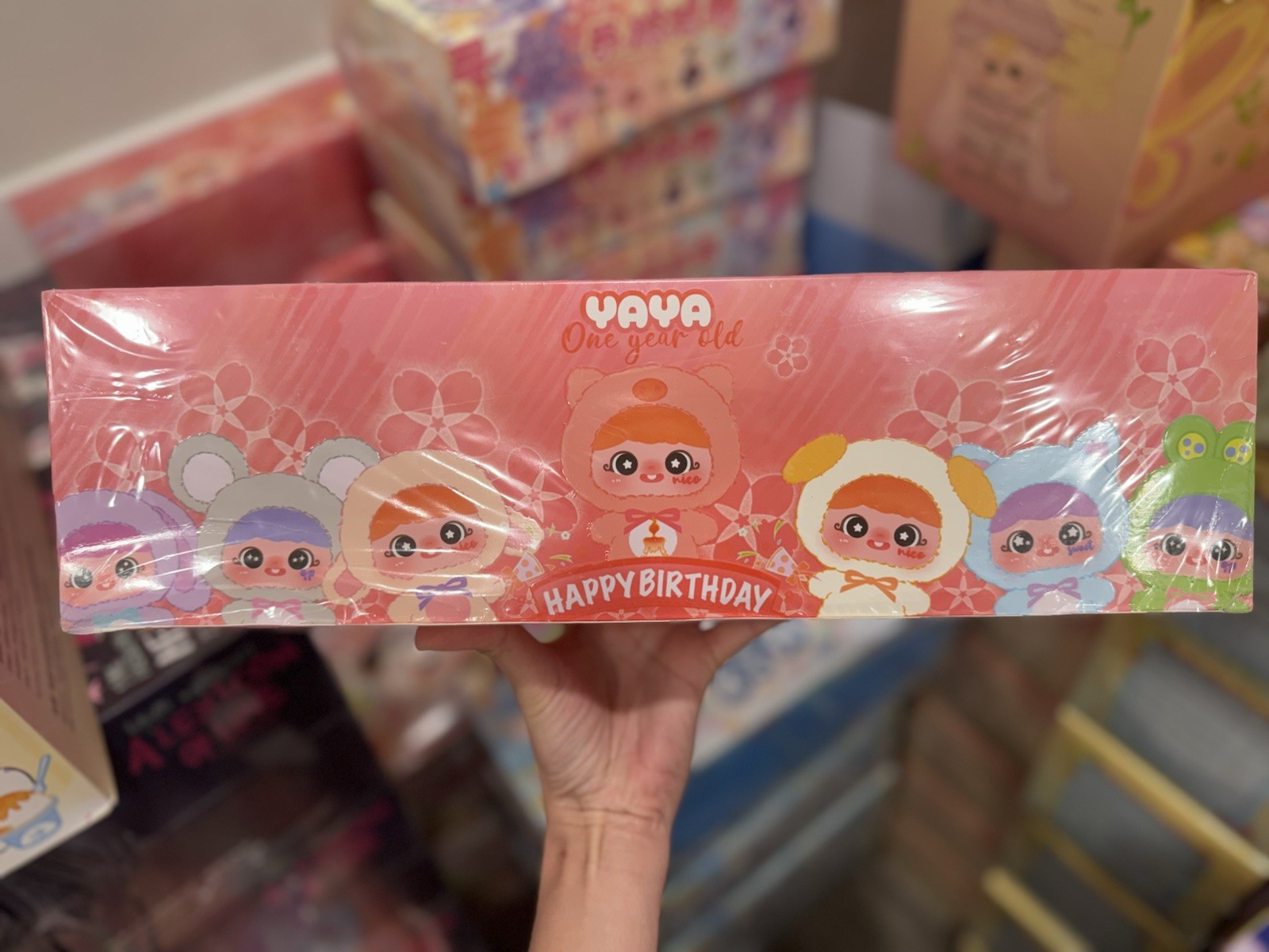 US SELLER – WHOLE CASE Yaya Happy Birthday One Year Old
