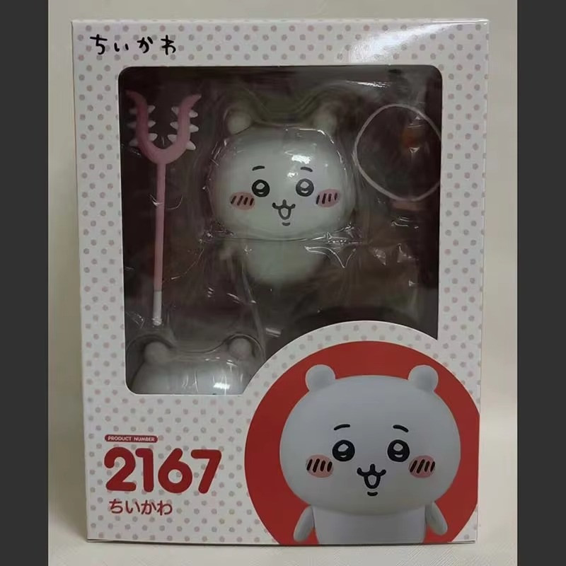 Cute Cartoon Chiikawa Usagi Action Figure Kawaii Anime Model Collectible Doll