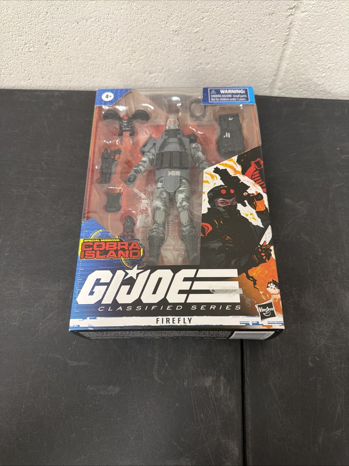 GI JOE CLASSIFIED SERIES FIREFLY FIGURE MIB VHTF FIREFLY OF COBRA G.I.JOE FIGUR