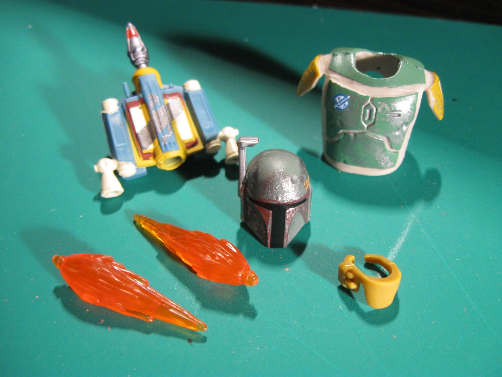 Star Wars Vintage Collection Vanth Cobb’s Boba Fett Armor Action Figure parts