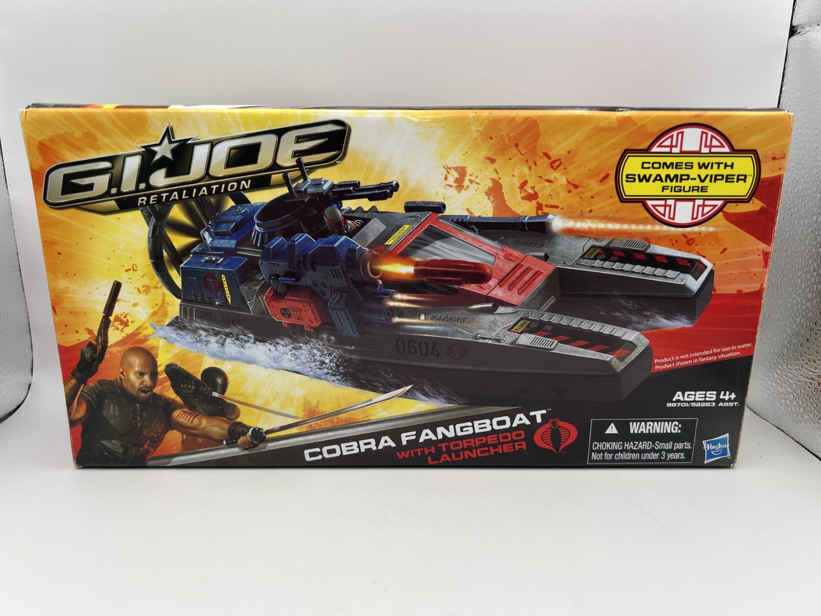 G.I Joe Retaliation Cobra Fangboat Vehicle Hasbro