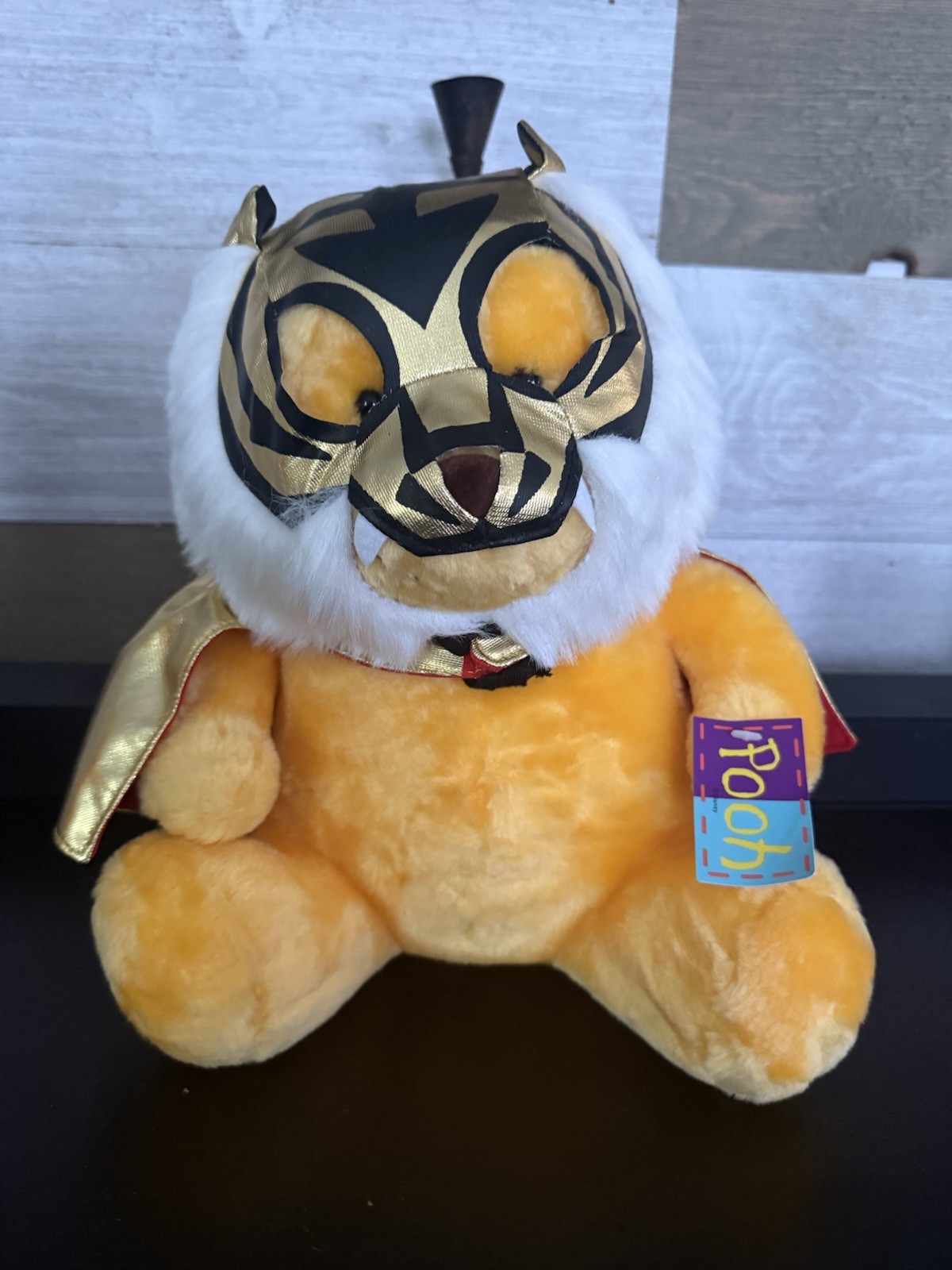 AJPW TIGER MASK Plush Figure Disney Winnie The Pooh WWE NJPW WCW ECW AEW