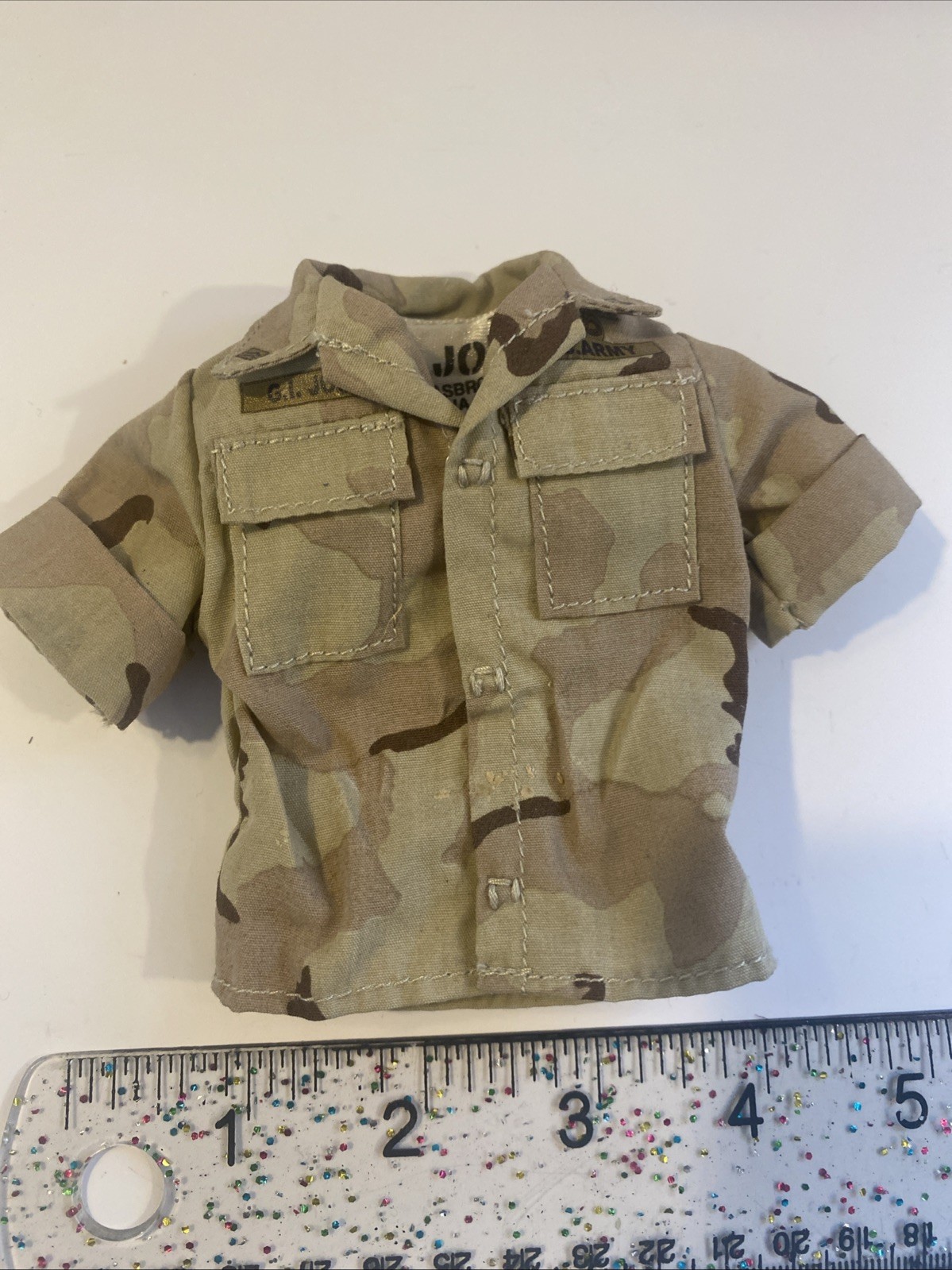 GI JOE – SHORT SLEEVE SHIRT FOR 12″ ACTION FIGURE 1/6 SCALE 1:6 JS