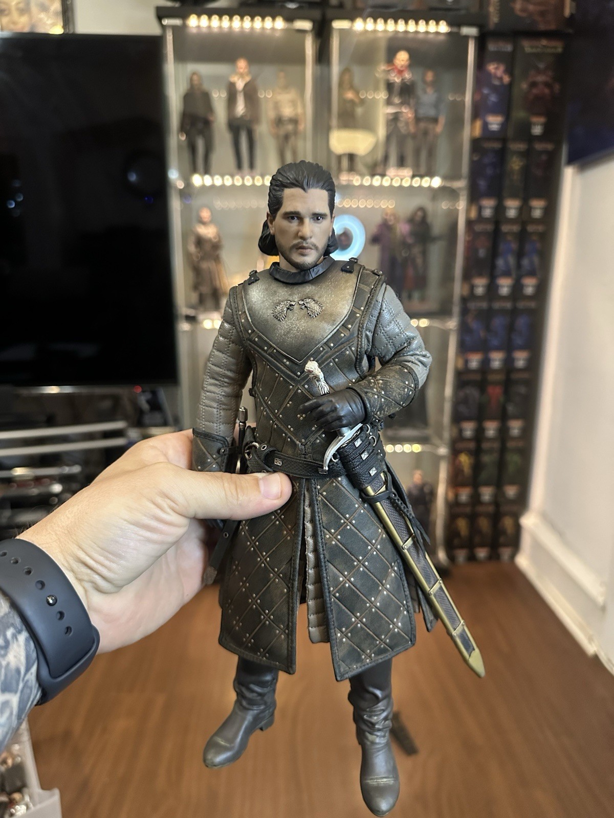 Threezero Game of Thrones Jon Snow 1/6 Scale Season 8 With Extras