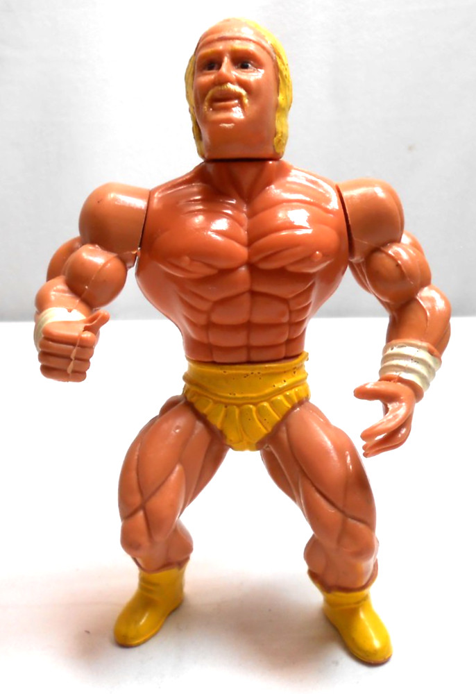 Vintage 1980’s HULK HOGAN WWE WWF 5” Action Figure Hong Kong NICE