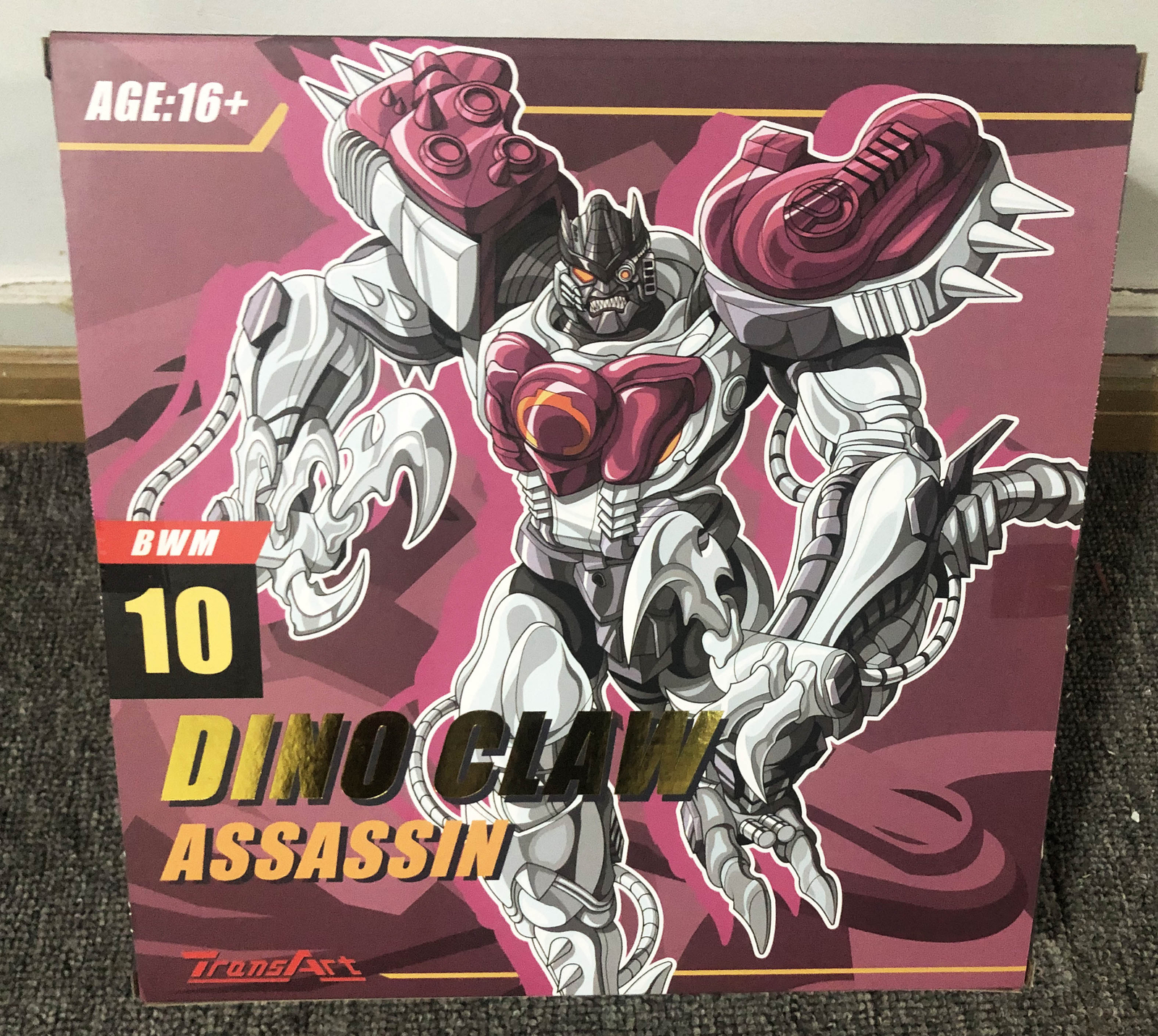 New In Stock TransArt BWM-10 TransMetal Dinobot II Action Figure Transforms Toy