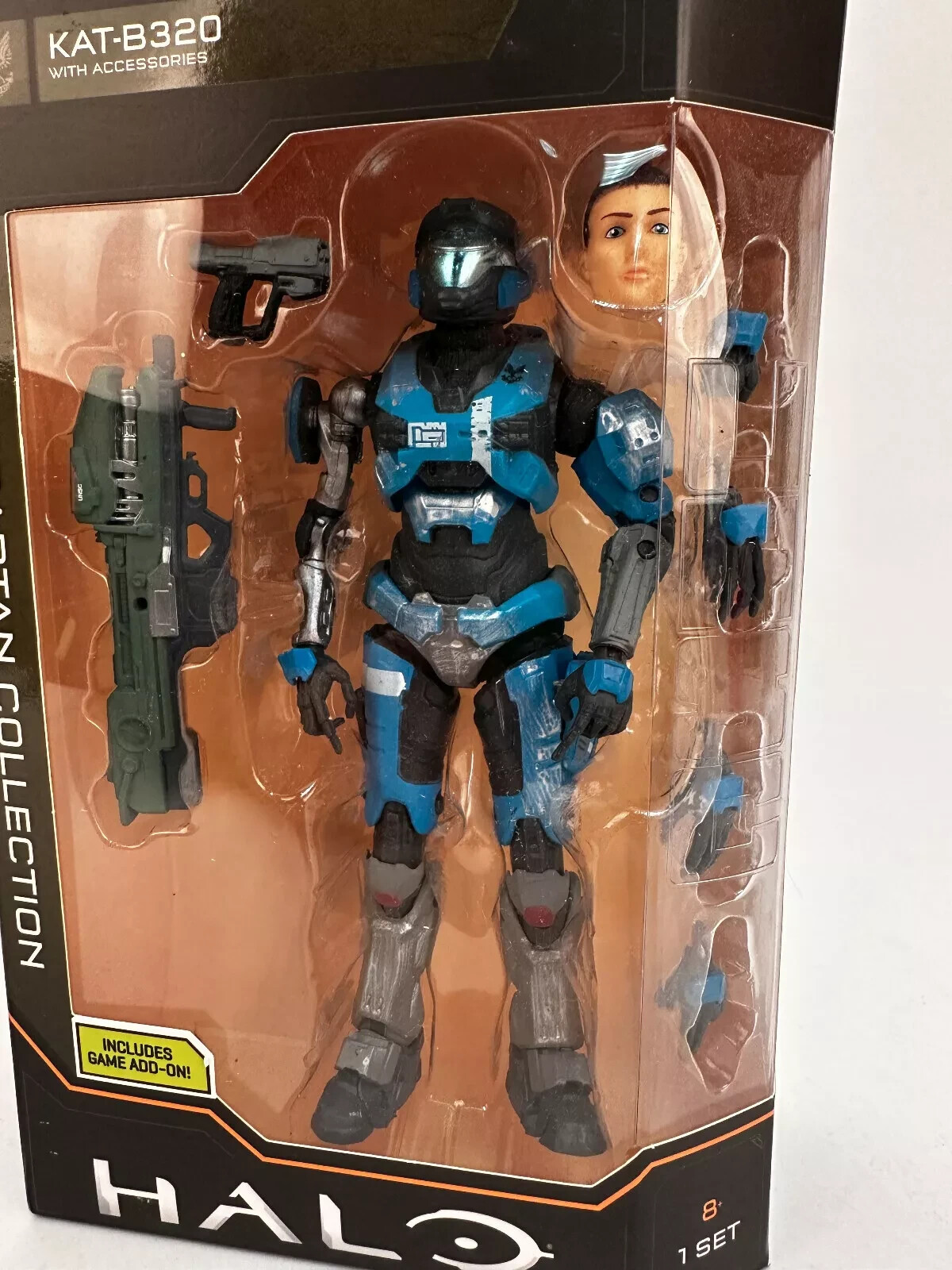 HALO 6.5″ The Spartan Collection UNSC KAT-B320 w/Accessories Action Figure Toy