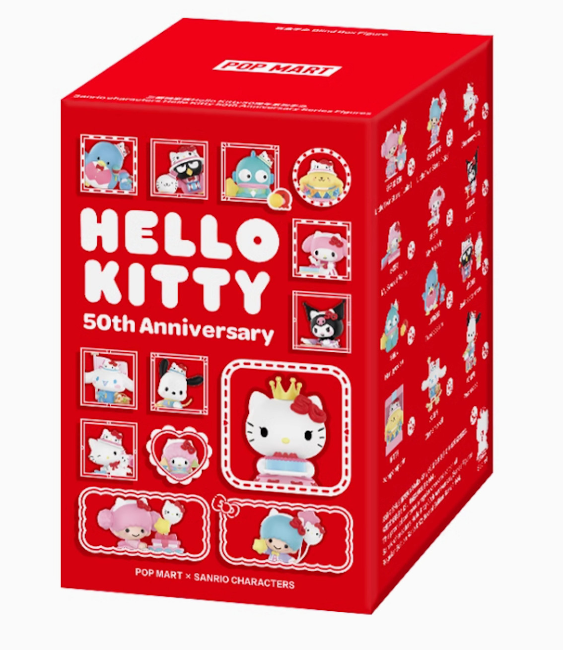 ?Pop Mart x Sanrio Characters Hello Kitty 50th Anniversary One Random Blind Box