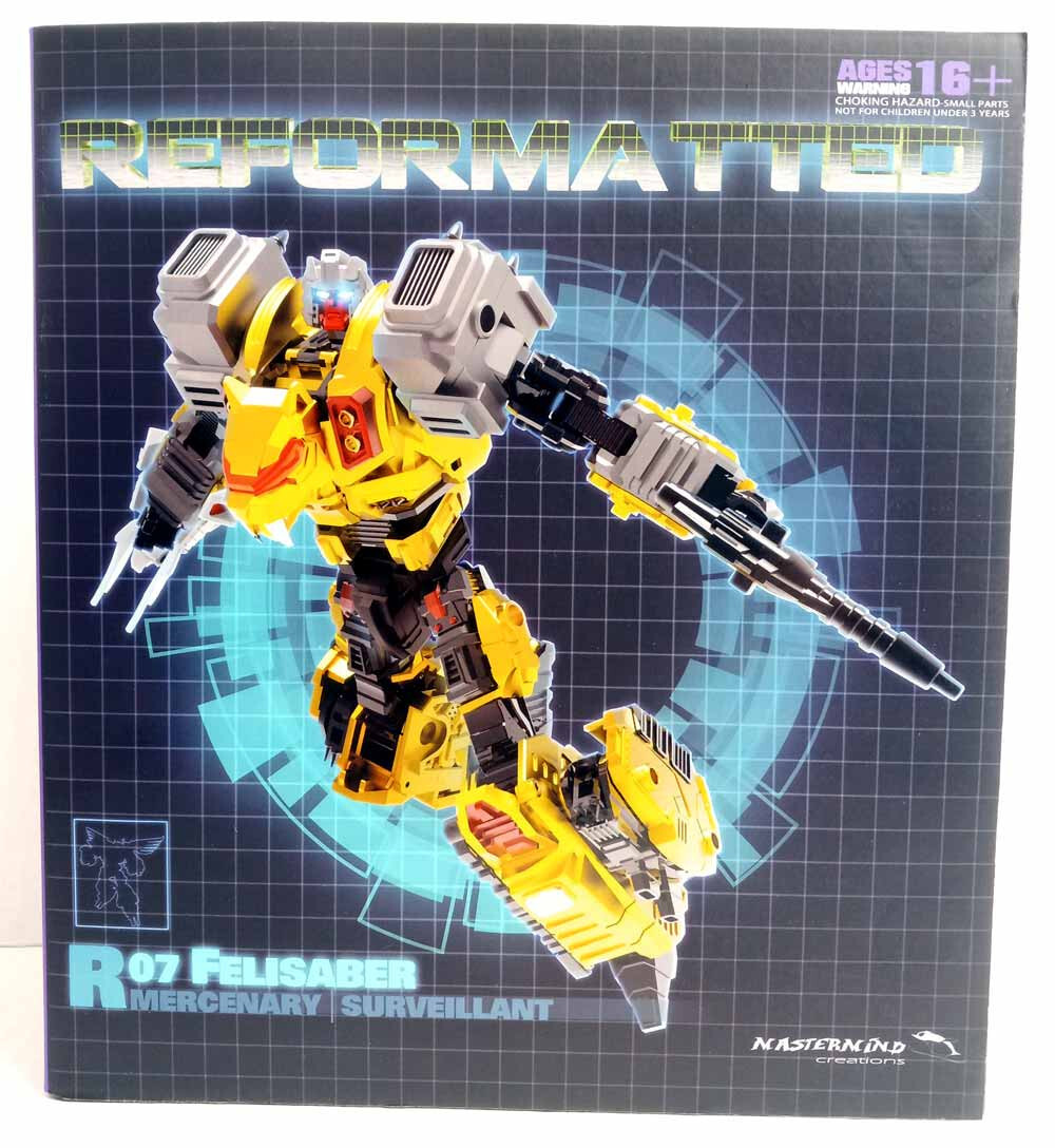 REFORMATTED R07 FELISABER MERCENARY OPENED COMPLETE MASTERMIND CREATIONS 2014