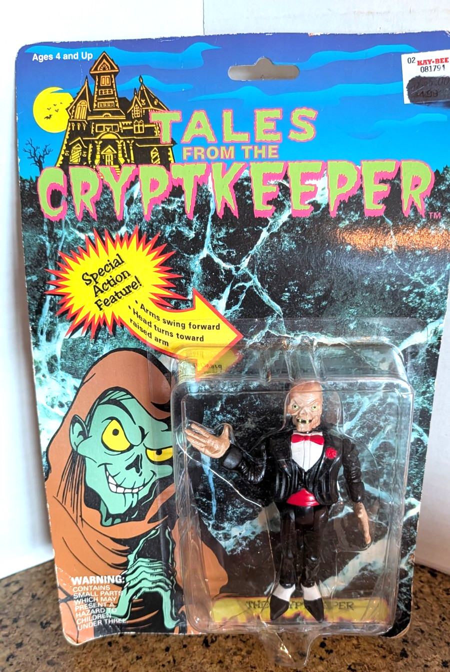 Tales From The Cryptkeeper Action Figure The Cryptkeeper Tuxedo Ace Novelty H5