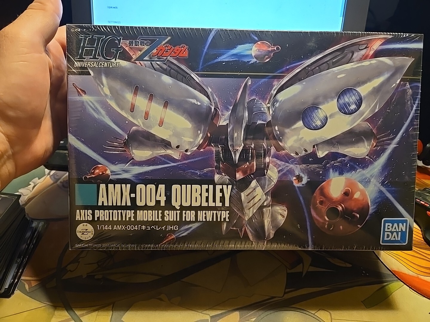 Bandai Hobby Zeta Gundam HGUC Qubeley Revive HG 1/144 Model Kit