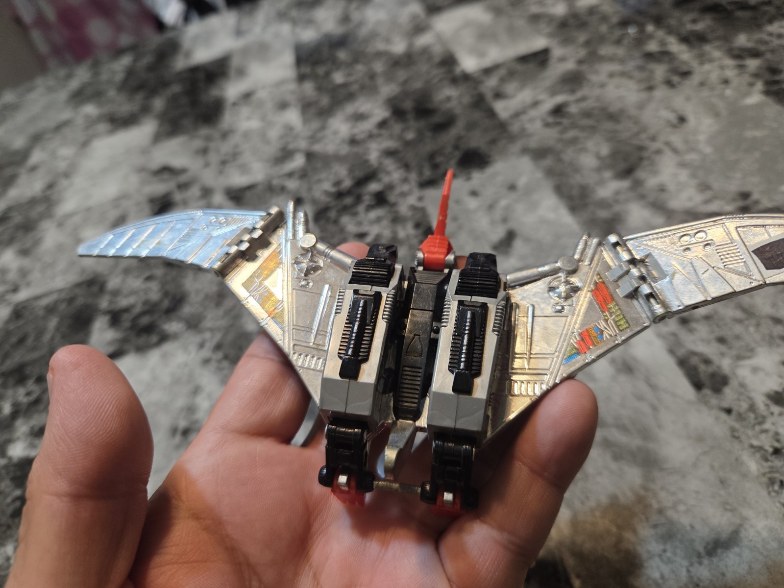 1980s G1 Transformers 3 Figures/parts. Swoop- Mix MASTER- RAMJET