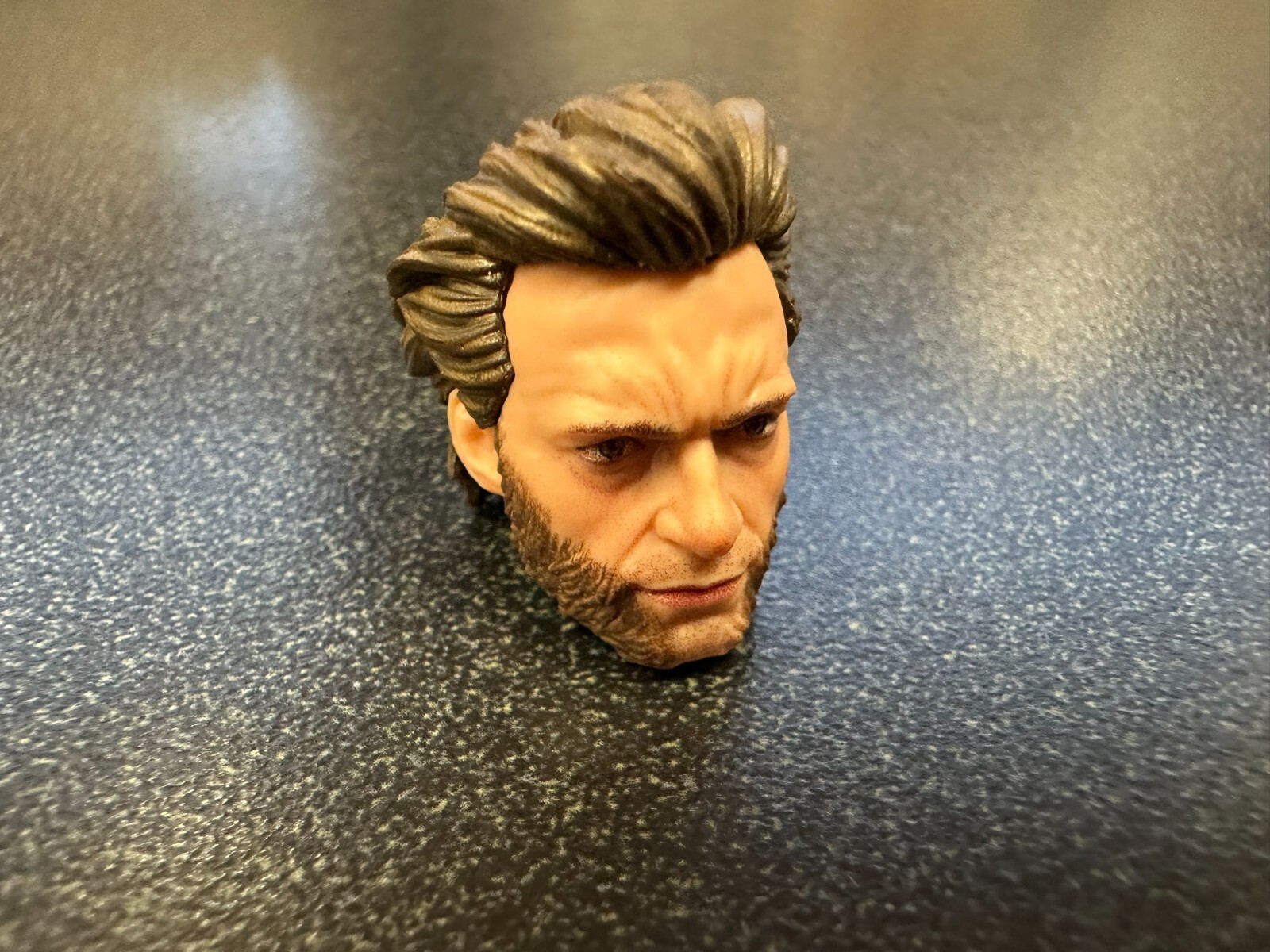 Hasbro Marvel Legends 6″ Scale Jackman LOGAN WOLVERINE HEAD ONLY MINT X-MEN 1/12