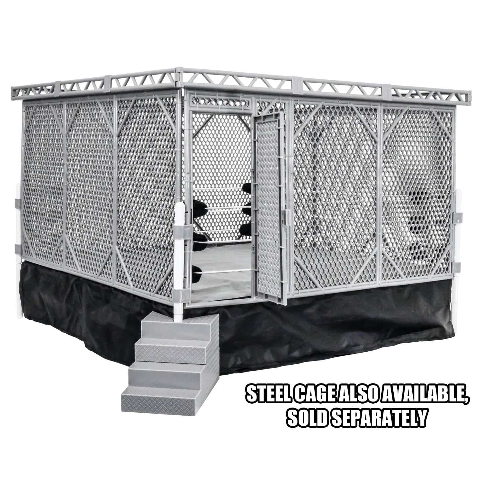 Legends of Wrestling Ring for WWE & AEW Wrestling Action Figures