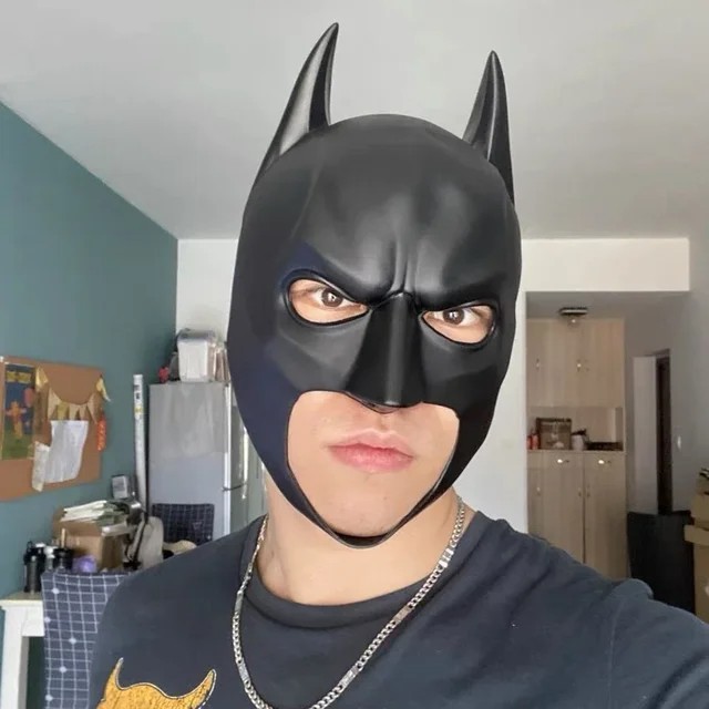 Bat Mask Headgear Latex Material Cosplay Halloween Party Adult Masquerade Mask