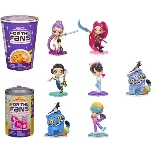 KPop Demon Hunters Mattel Collectible Small Doll Blind Box Mystery Mini Figure