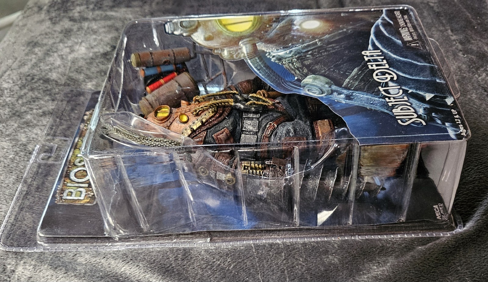 Bioshock 2 Subject Delta Action Figure NECA 2009 Brand New 7” RARE