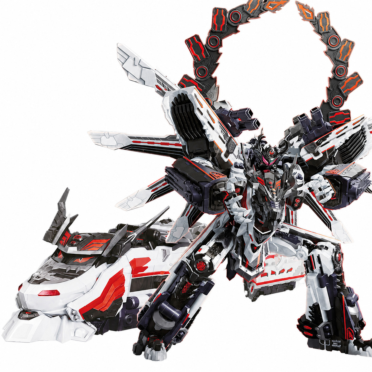 SAMG Metal Cardbot W Tyrant Zero Transforming Robot Action Figure Pre-Order NEW