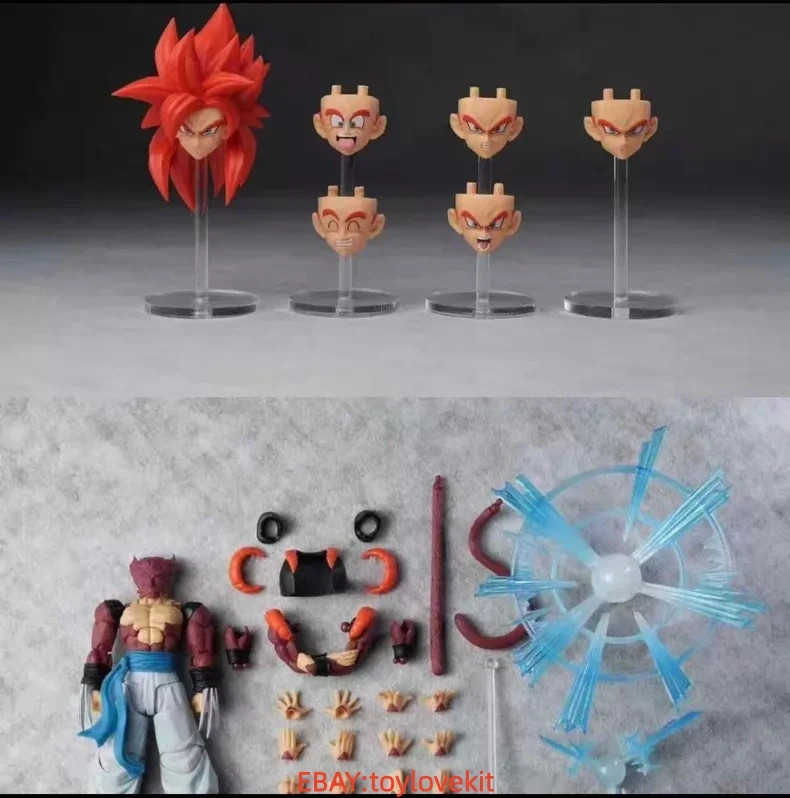 TONSENARTTOYS ssj4 Gogeta 03A A Solid Color Ver. 1/12 Action Figure Toys two box