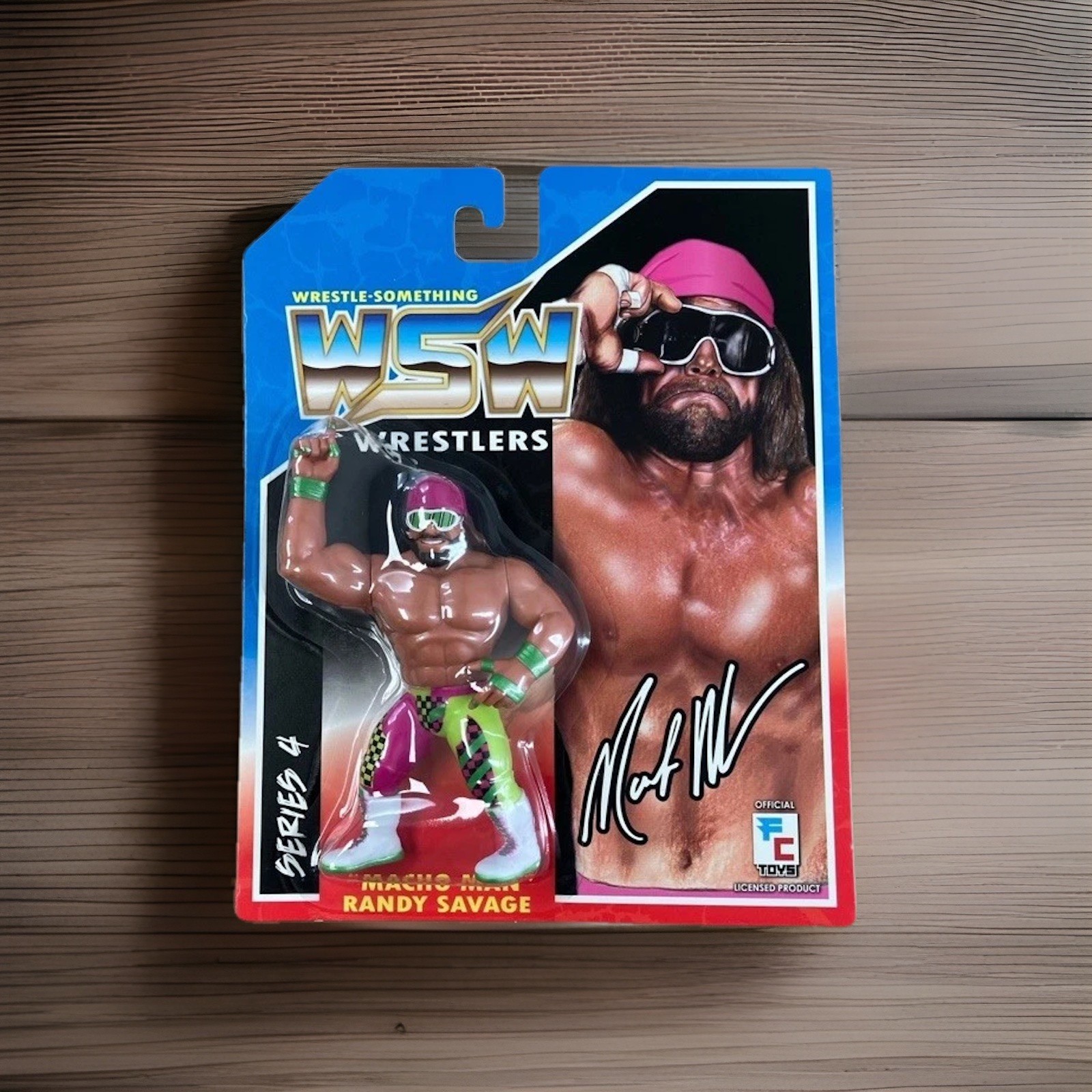 FC Toys Macho Man Randy Savage Series 4 Action Figure WWE WWF Hasbro