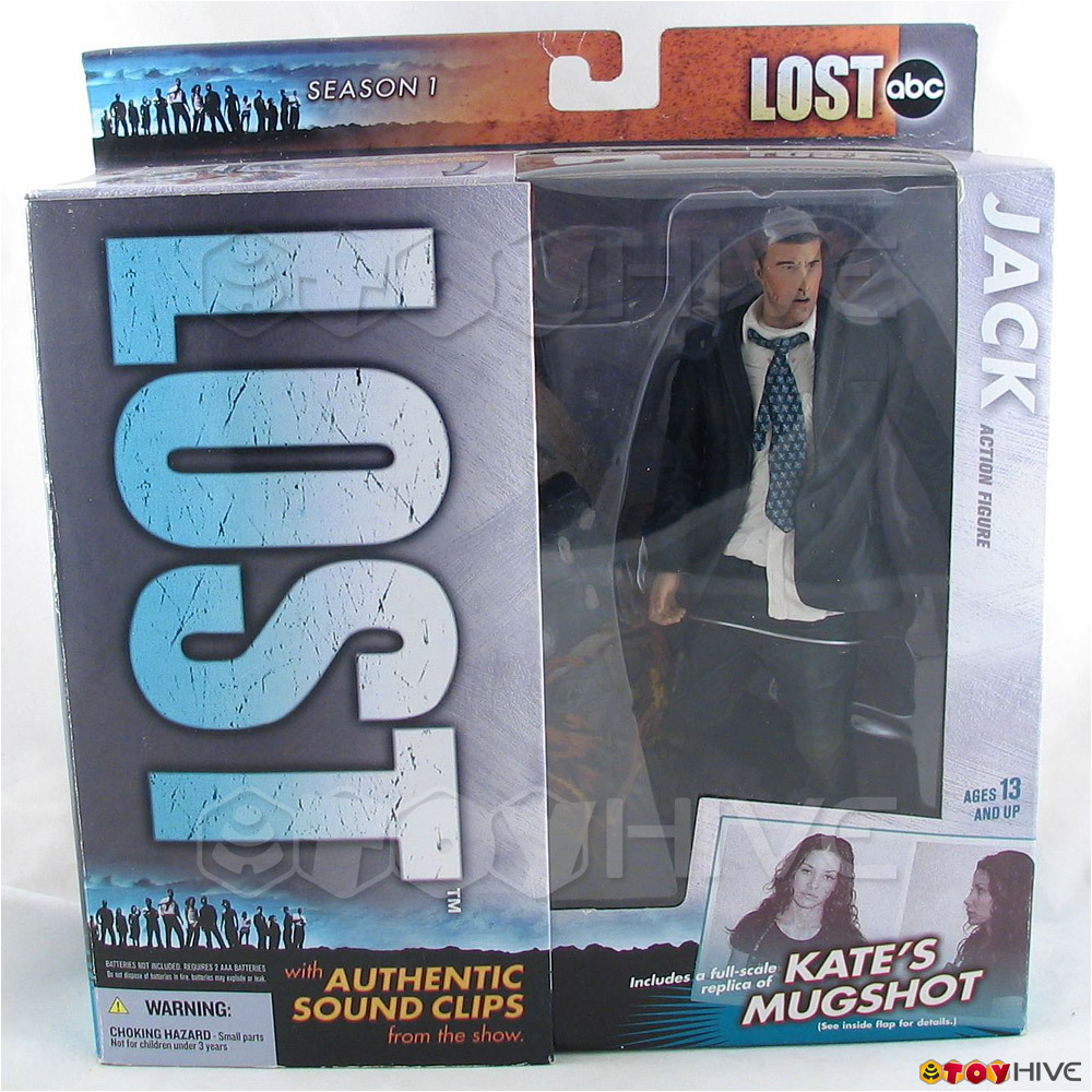 Lost ABC TV series Jack Shephard 6″ action figure props sounds by McFarlane Toys