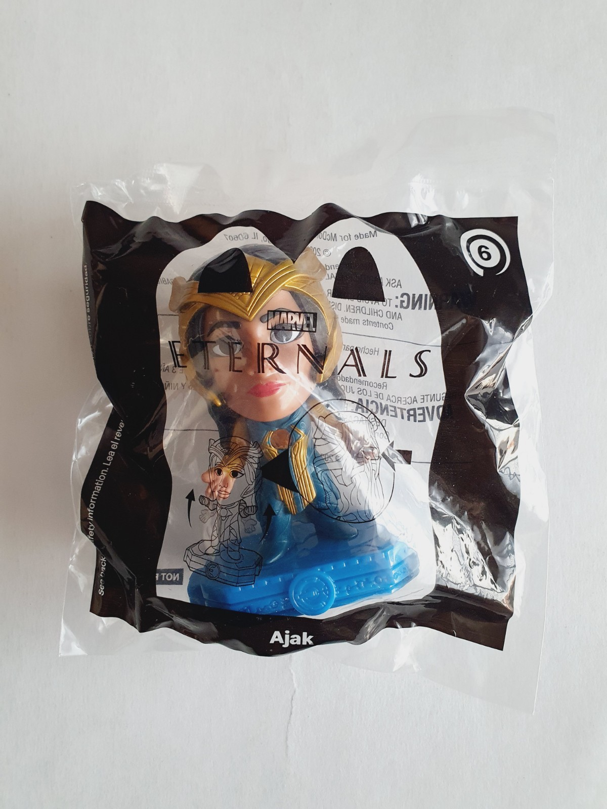 McDonald’s 2021 Marvel Eternals – Ajak #6 Happy Meal Toy