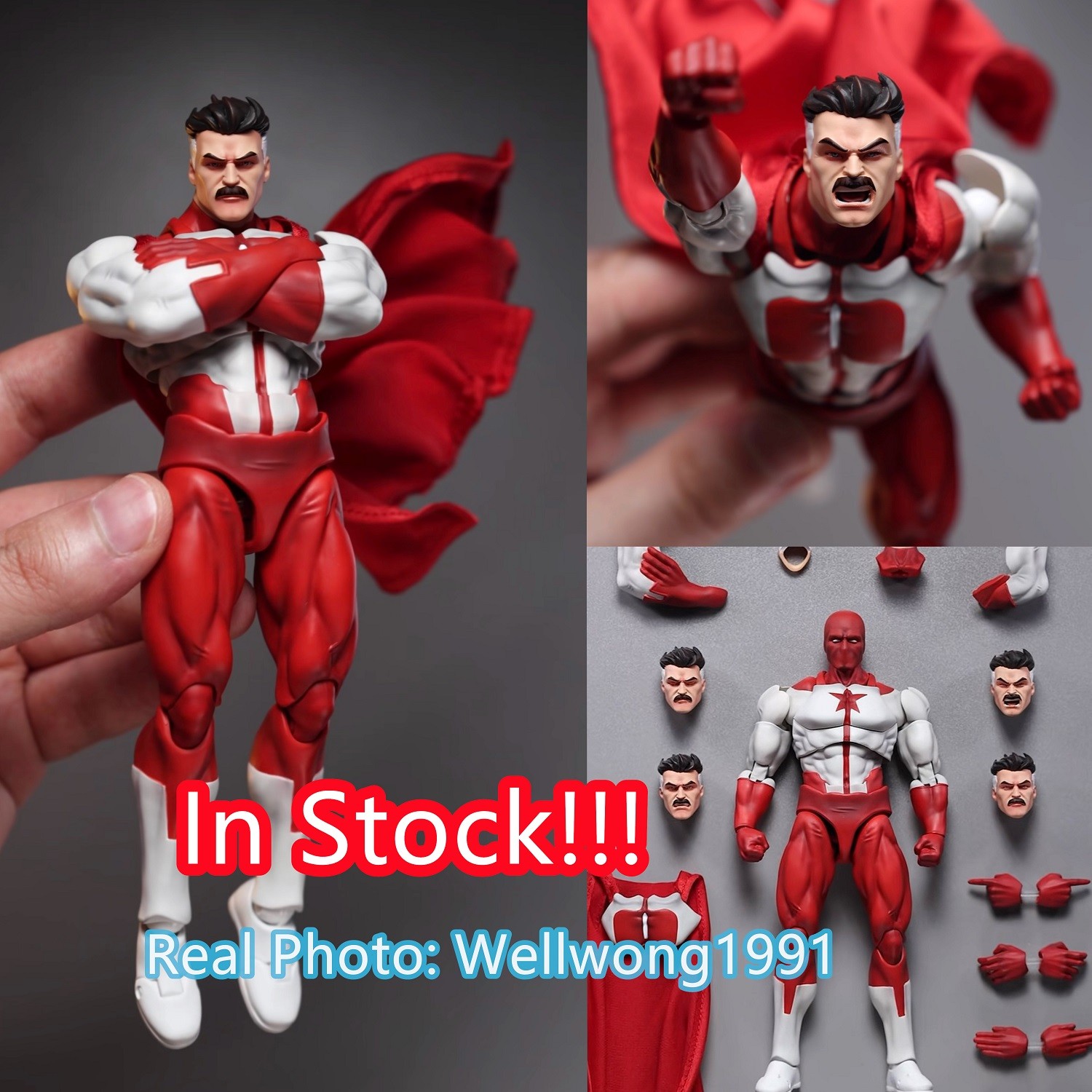 In Stock!!! ZOOMRIG ZR-001 MYALIENDAD Superhero Nolan Action Figure 1/12 In BOX