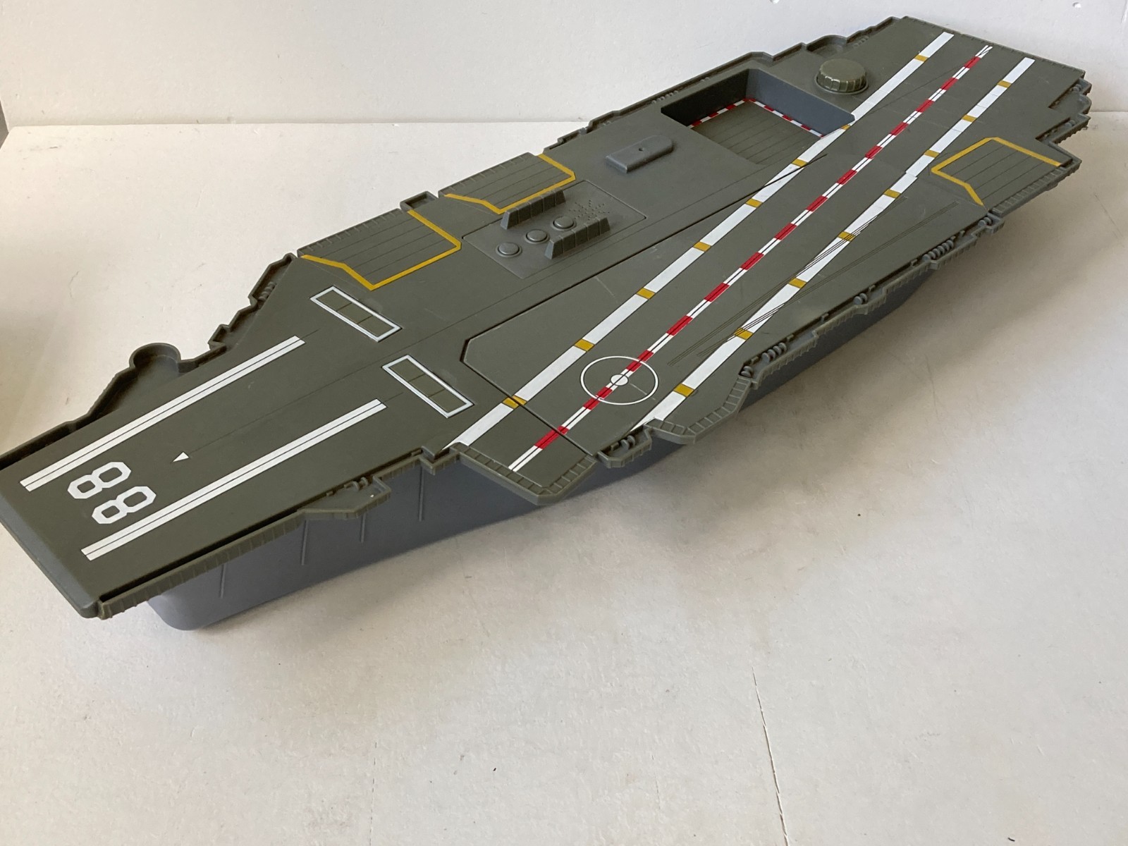 RedBox U.S Aircraft Carrier 88 Navy Ship 31” Long Pre-owned No 69016