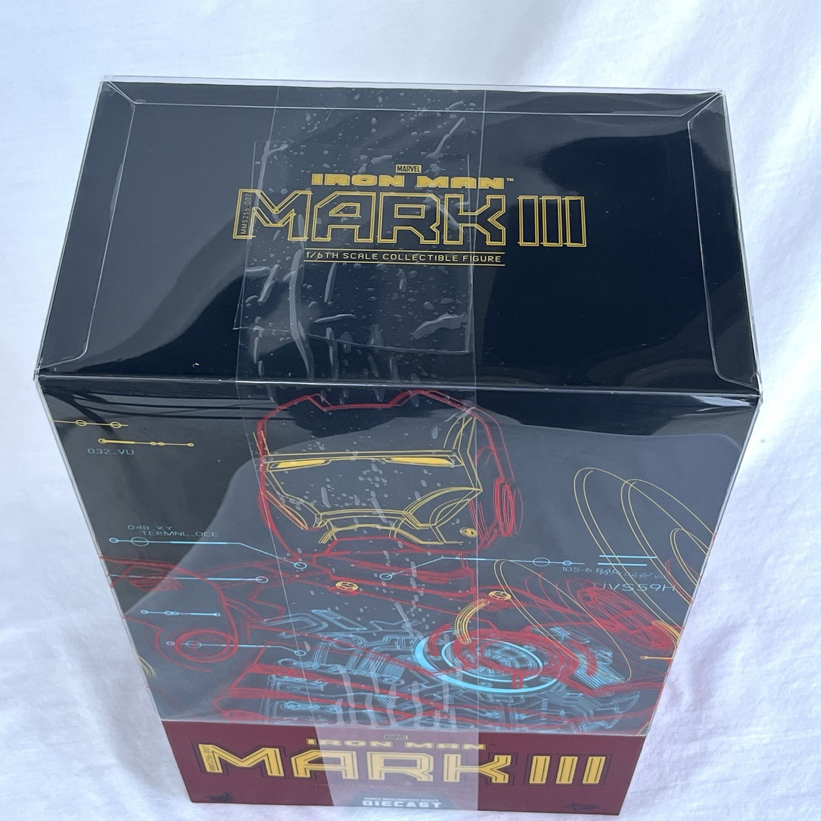 Hot Toys Iron Man Mark III 1/6 Scale Action Diecast Figure MMS256-D07