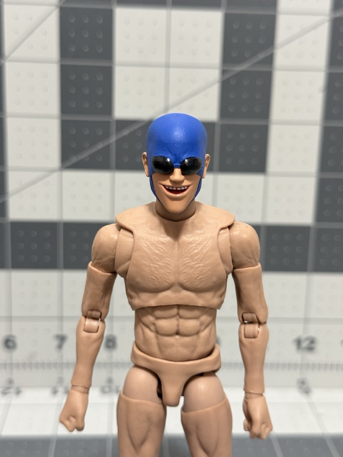 3D Printed – PAINTED 1/12 Cowl Mark HYDEN OPEN MOUTH Sculpt Notaman2 Body Scale