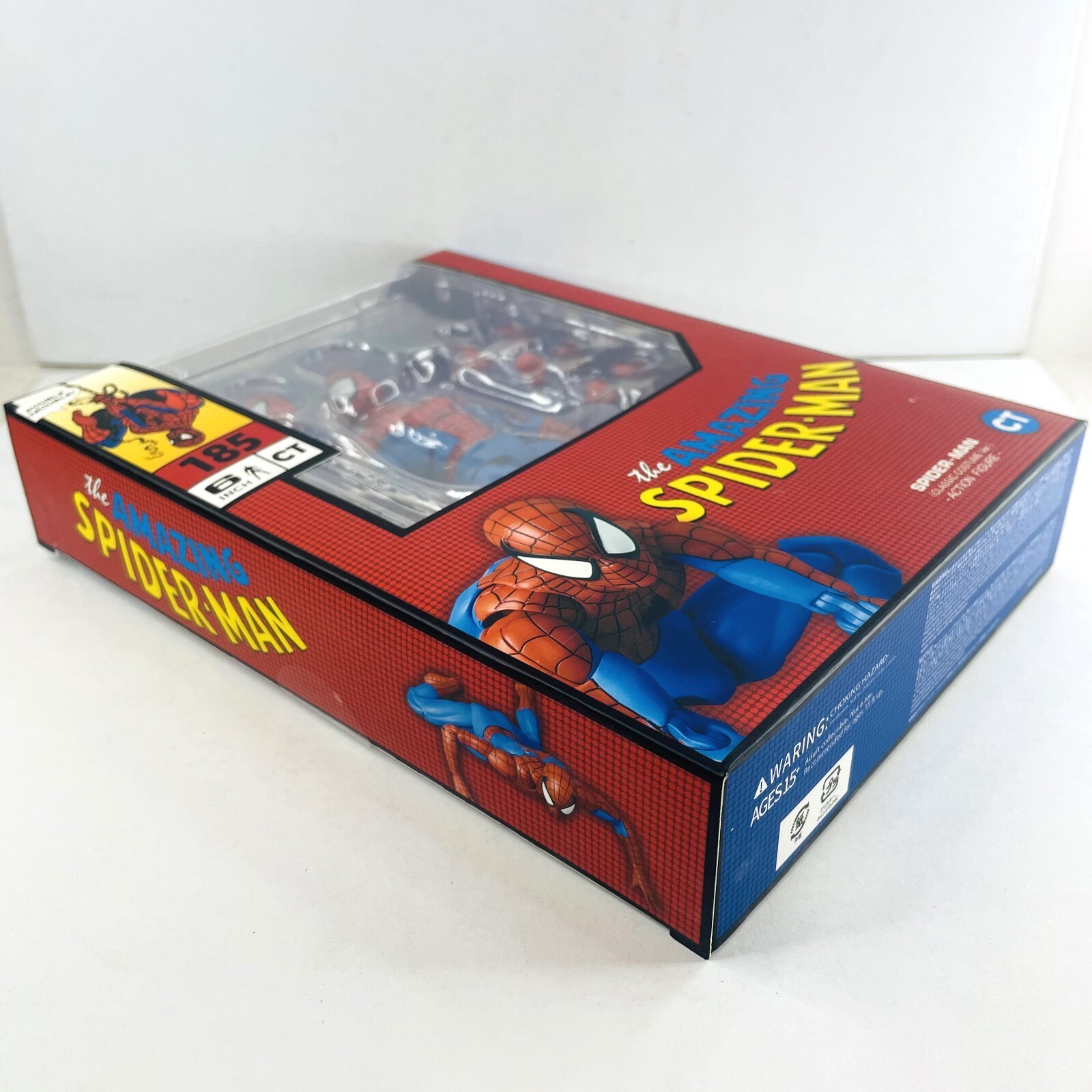 CT Toys MAFEX No.185 SPIDER-MAN CLASSIC COSTUME Ver. 1/12 Action Figure US STOCK